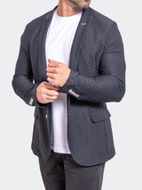 Blazer Unconstructed Stretch BLK View-2