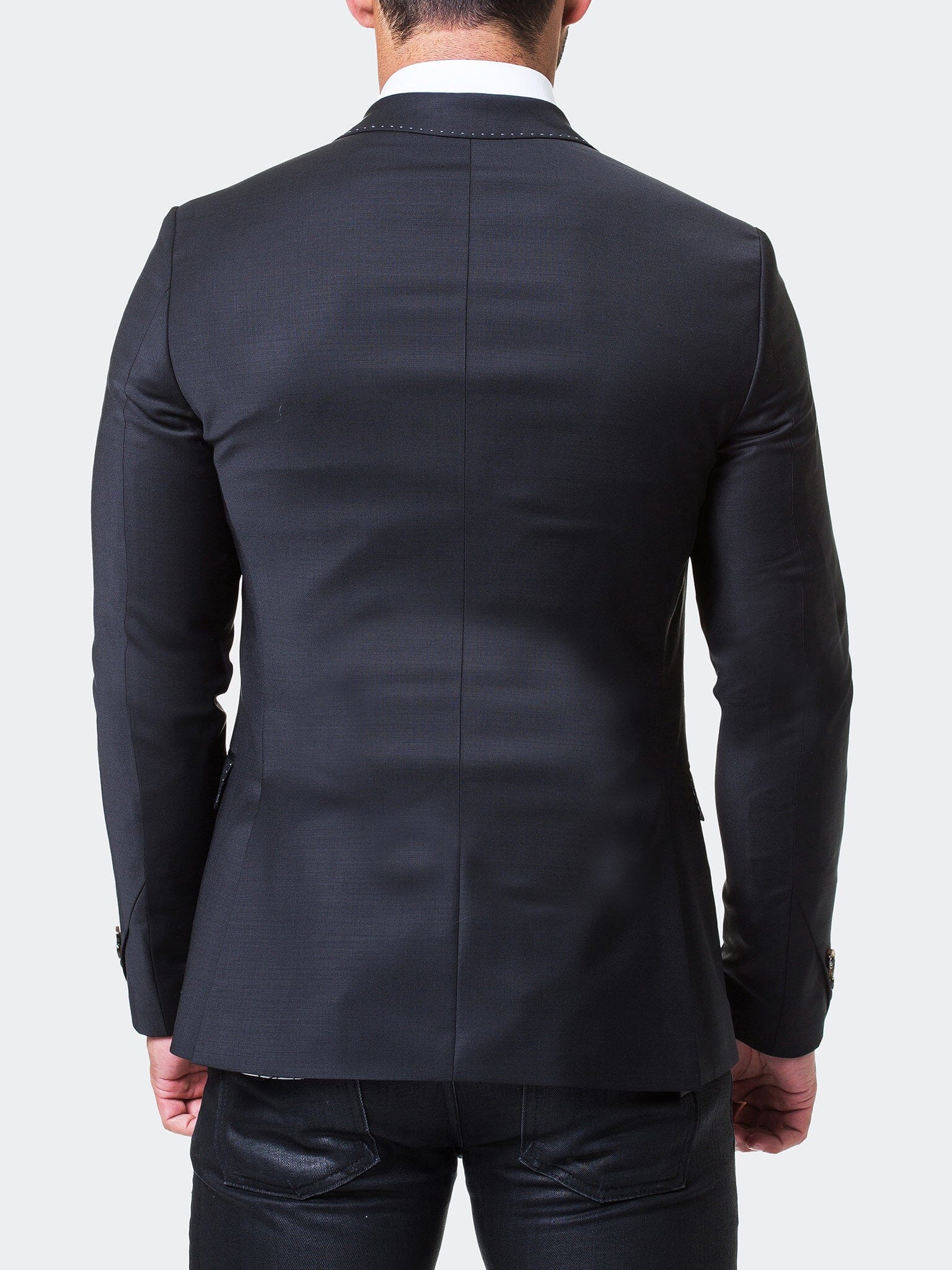 Perm Blazer Beethoven Satin Black