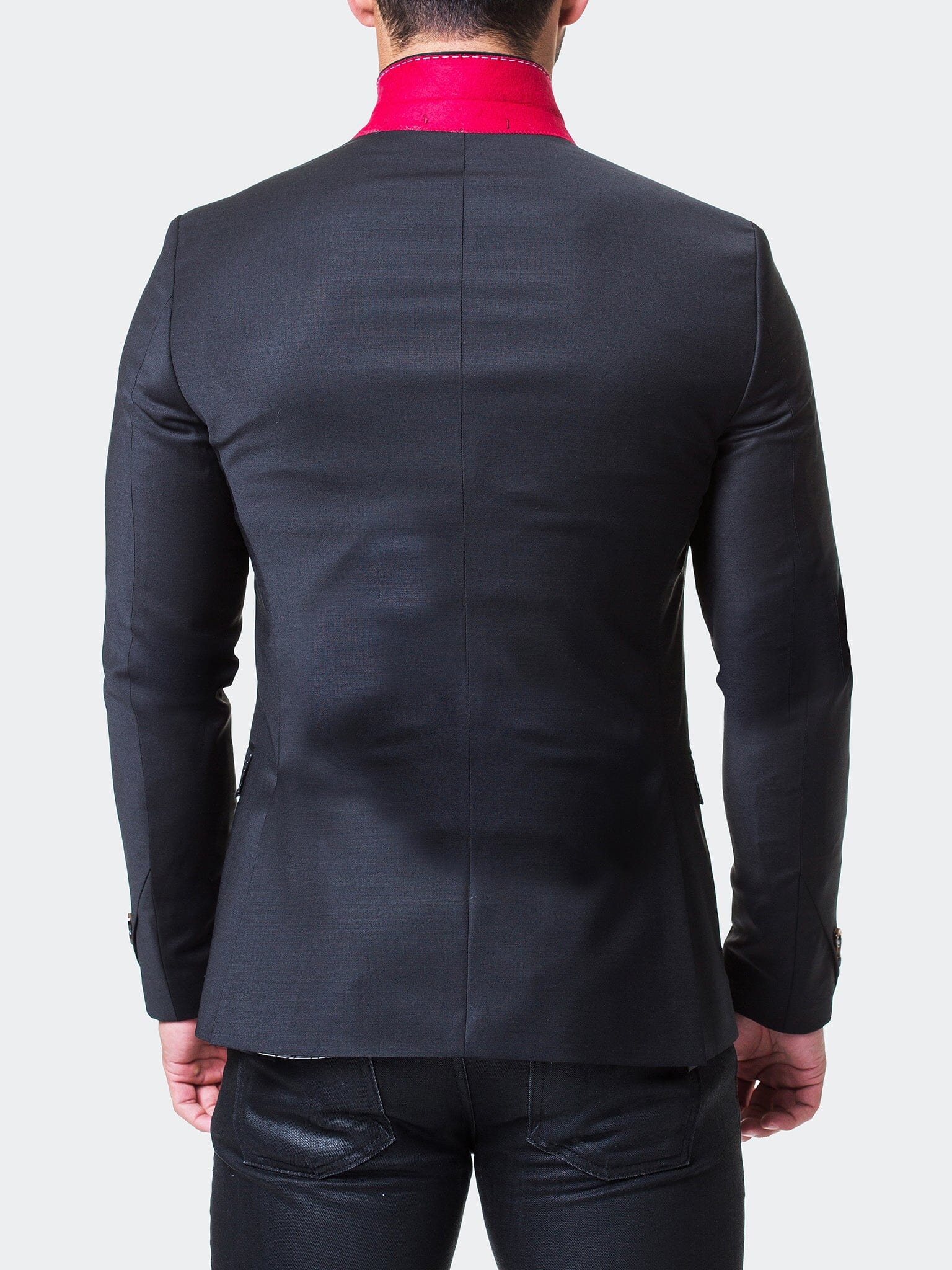 Perm Blazer Beethoven Satin Black