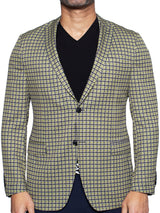 Blazer Unconstructed Houndstooth Yellow View-1