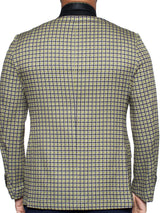 Blazer Unconstructed Houndstooth Yellow View-4