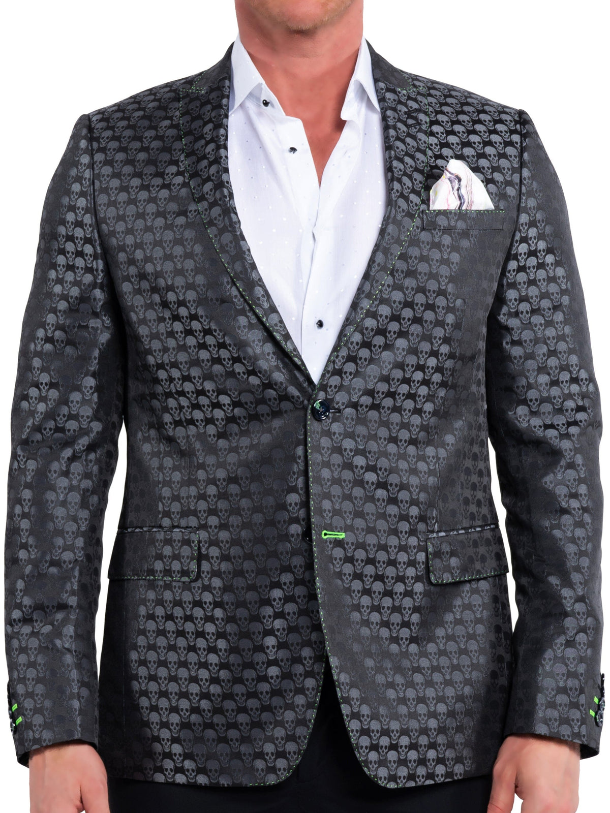 Blazer Descartes SkullSilver Black