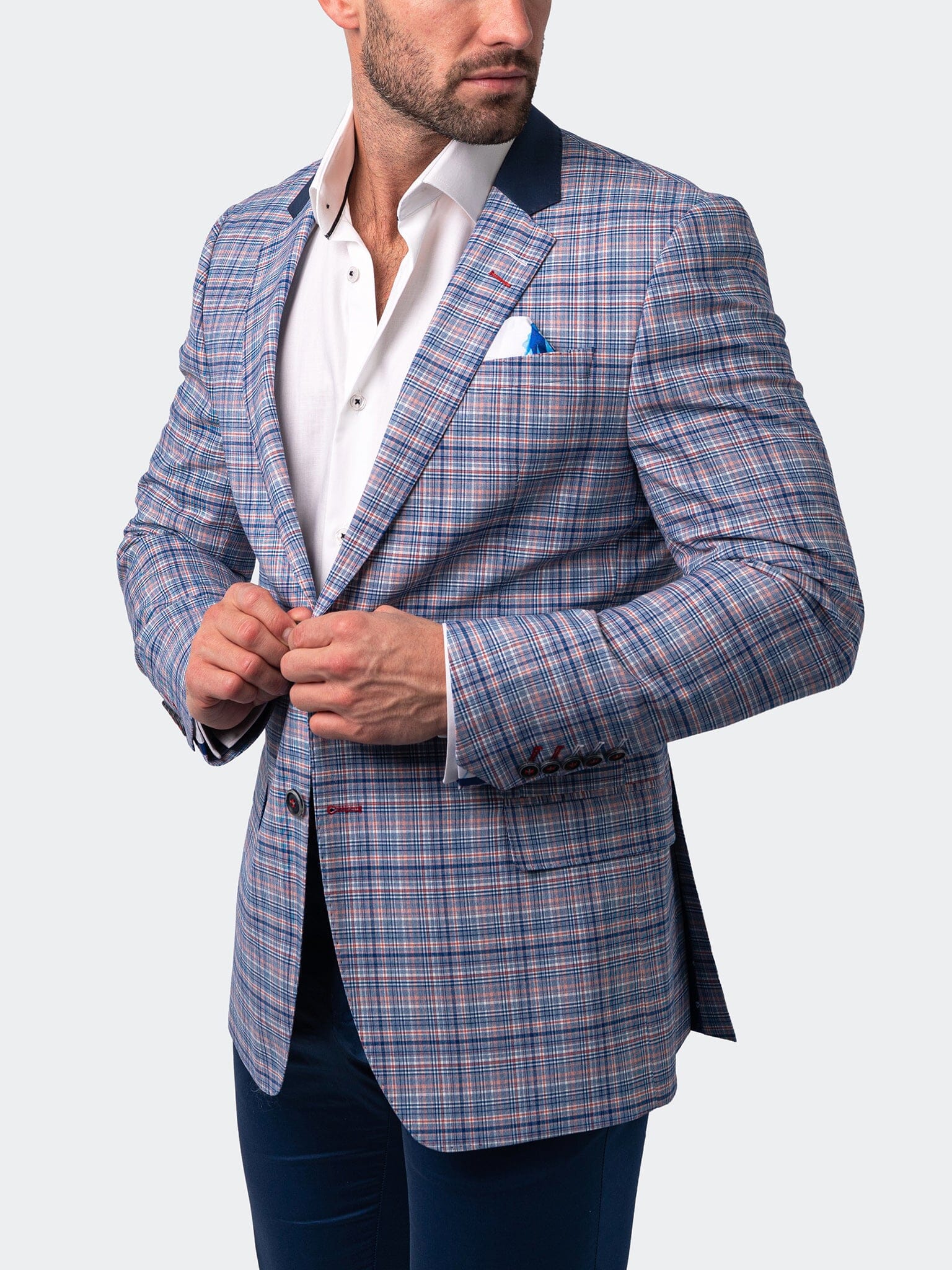 Blazer Socrate Evo MultiStripe Blue