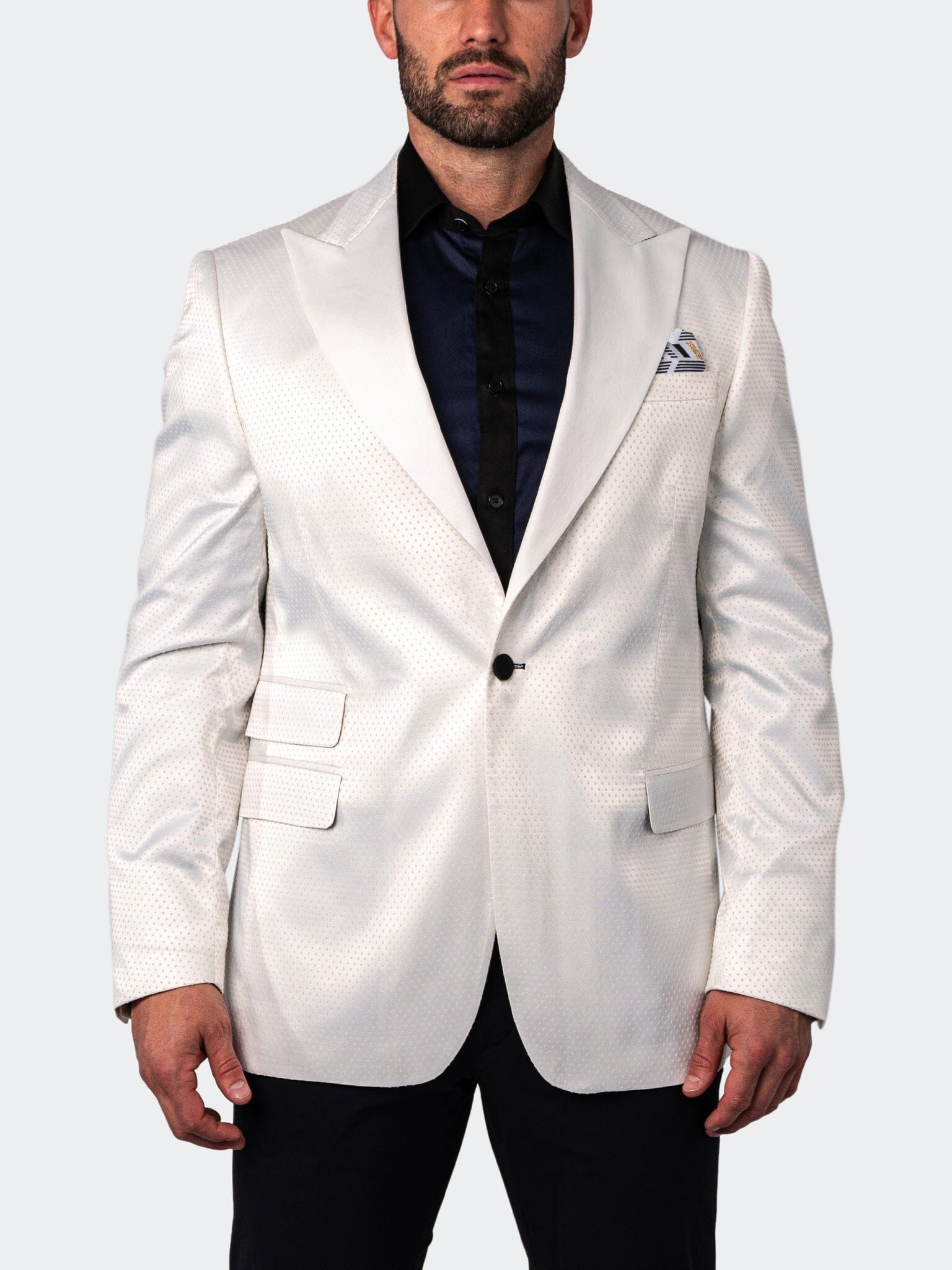 Blazer Tom Ford DottedFlock White