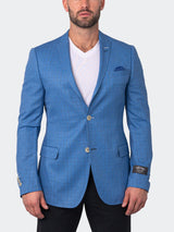 Blazer Unconstructed Micro Blue View-1