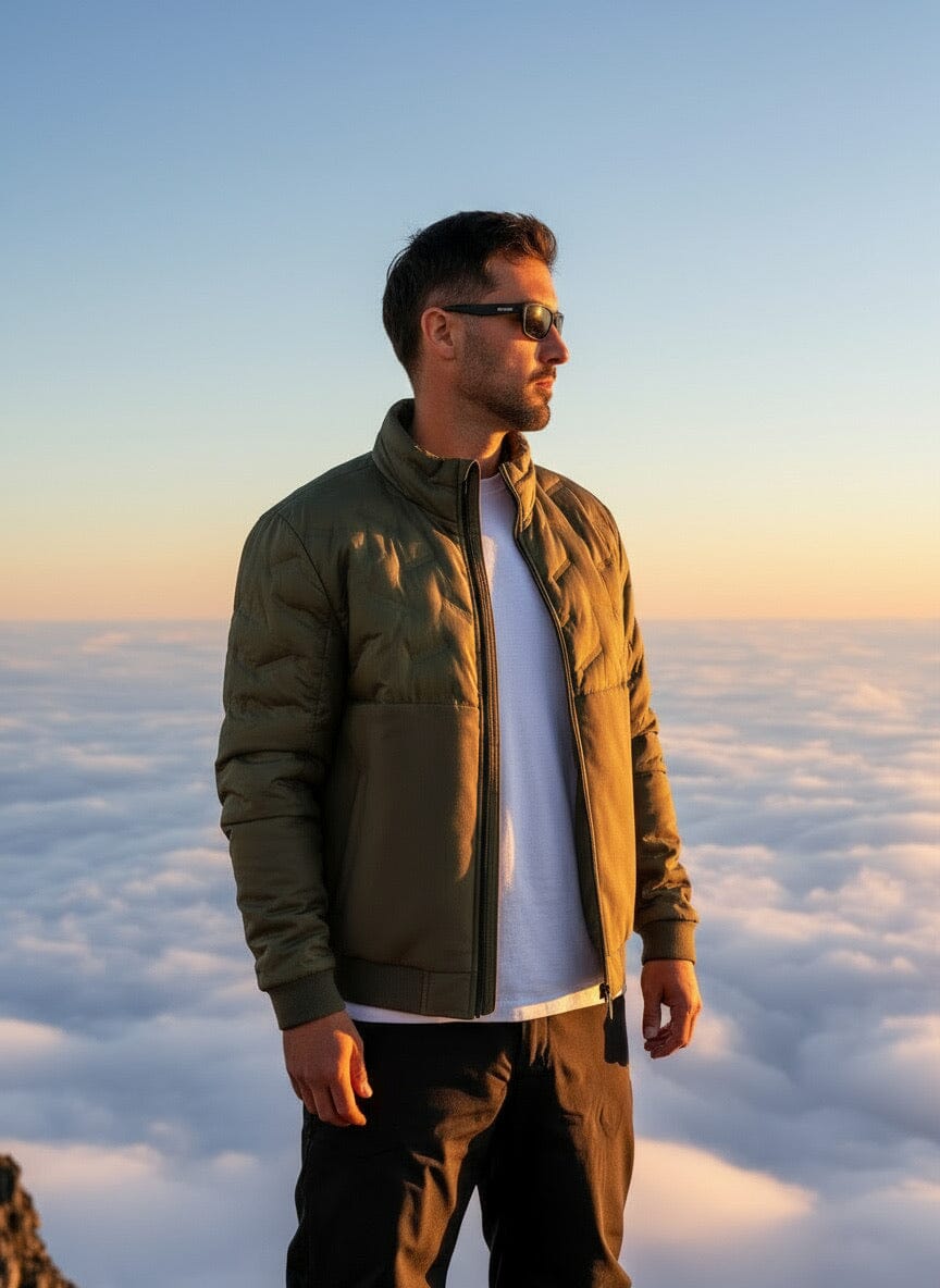 Ascension Green Bomber Jacket