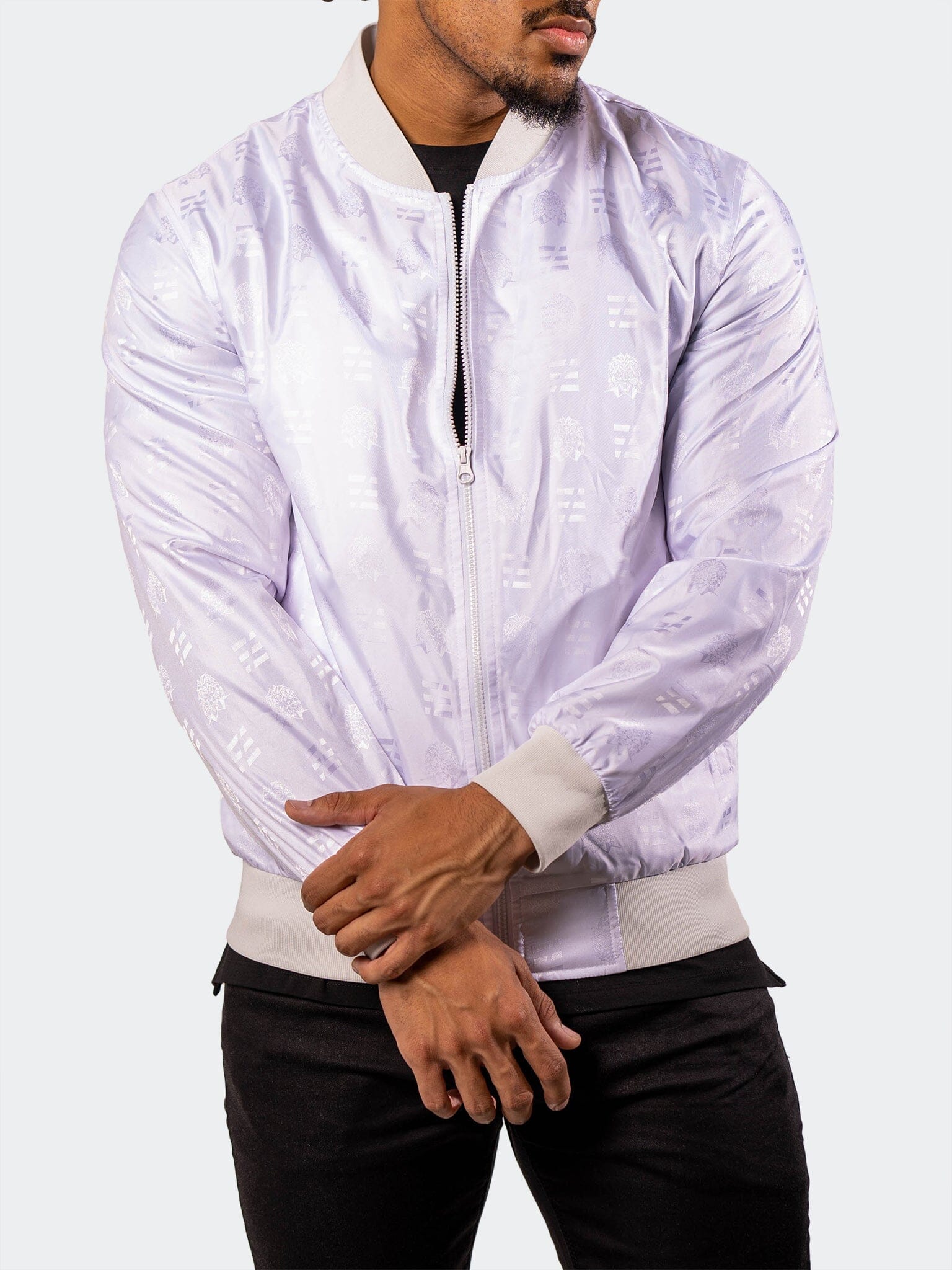 Bomber IconGlass White
