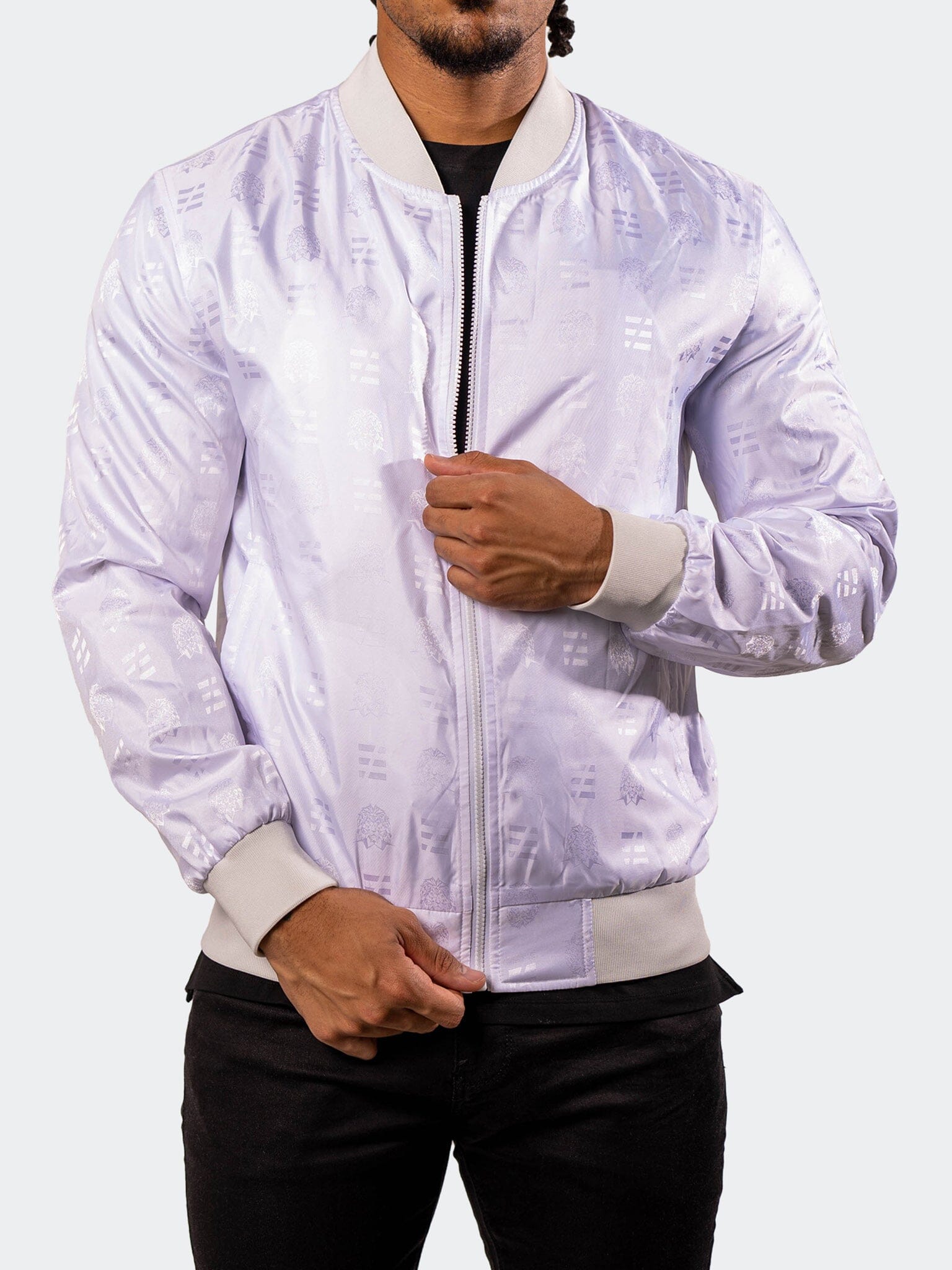 Bomber IconGlass White