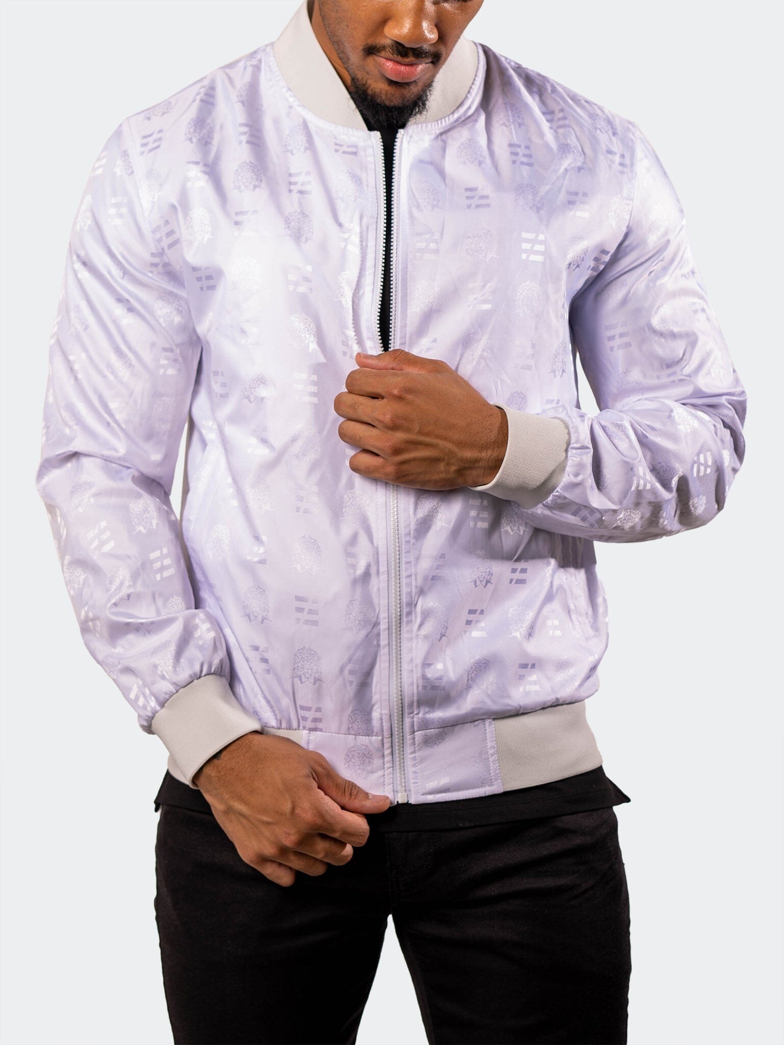 Bomber IconGlass White