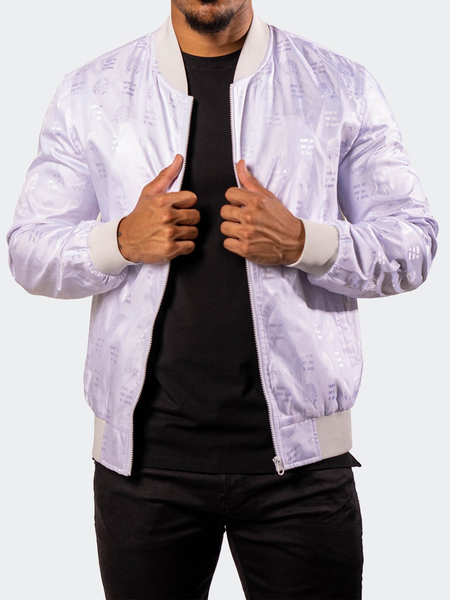 Bomber IconGlass White