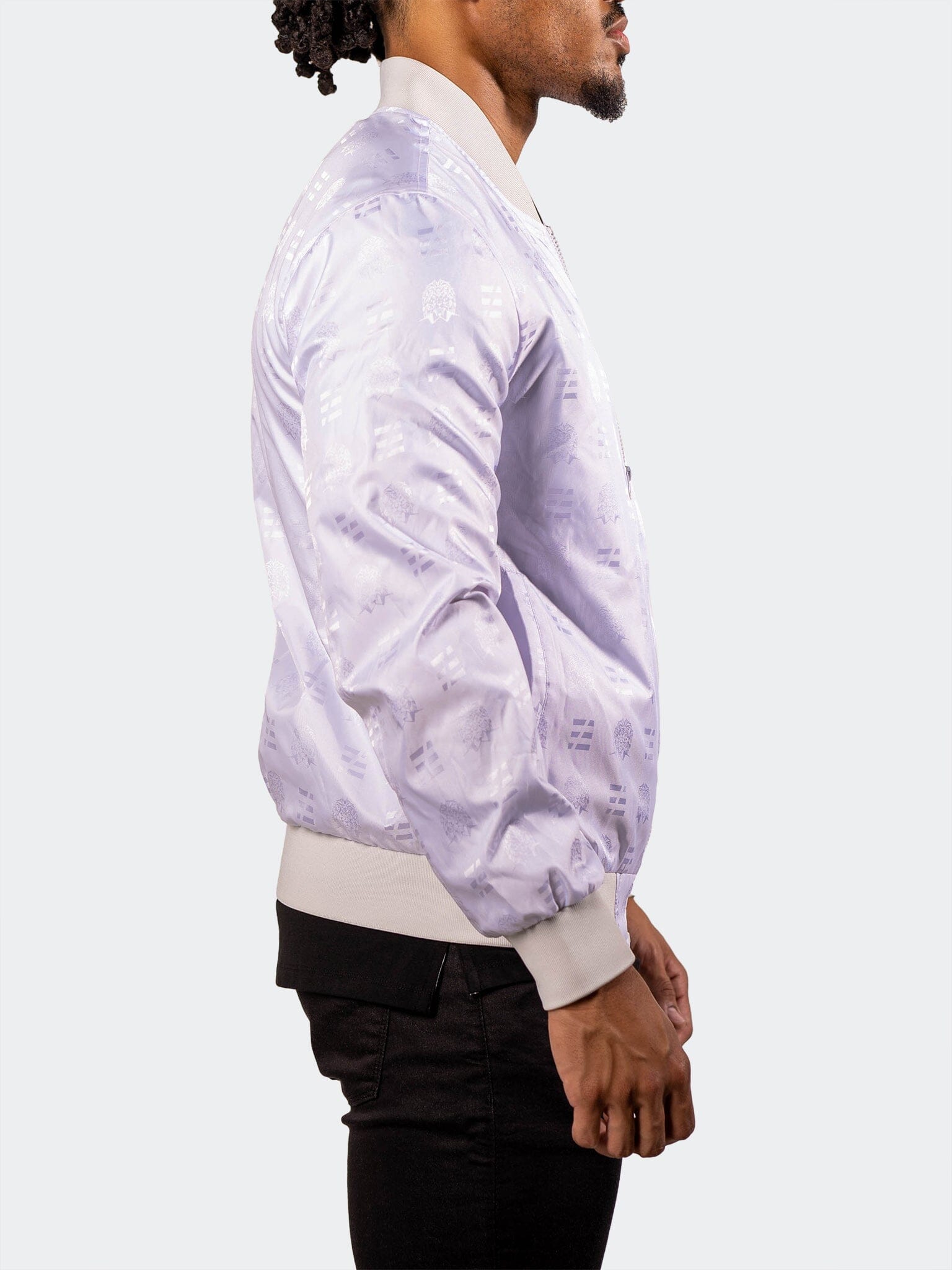 Bomber IconGlass White
