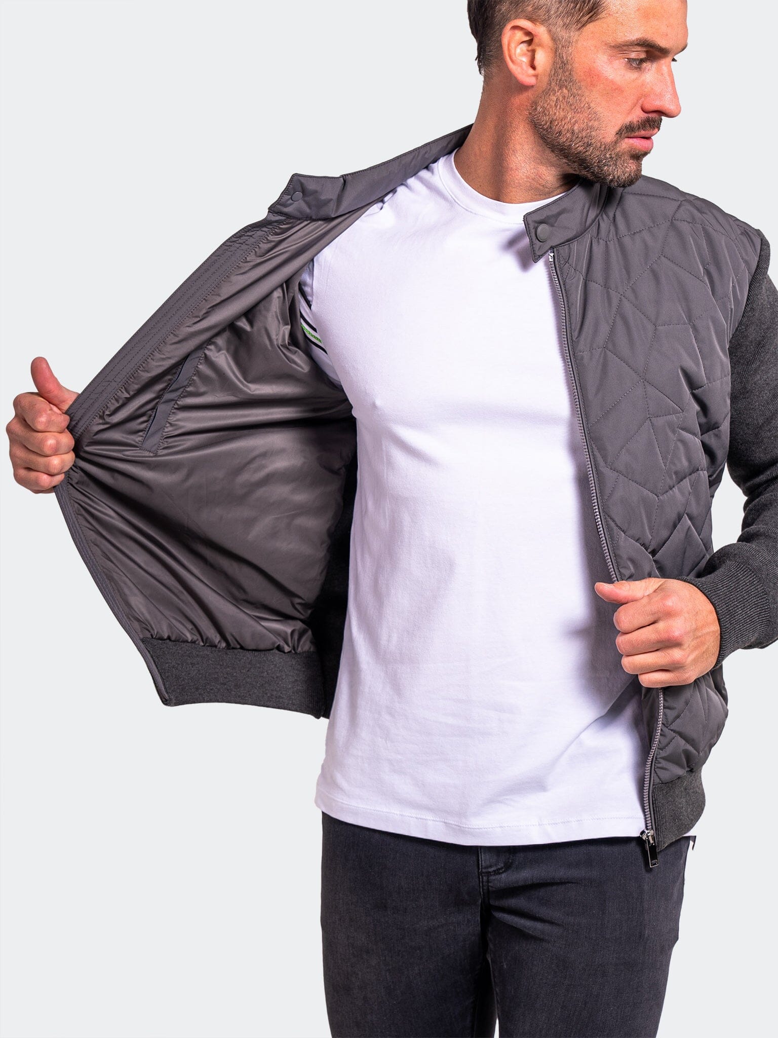 Bomber Moon Grey