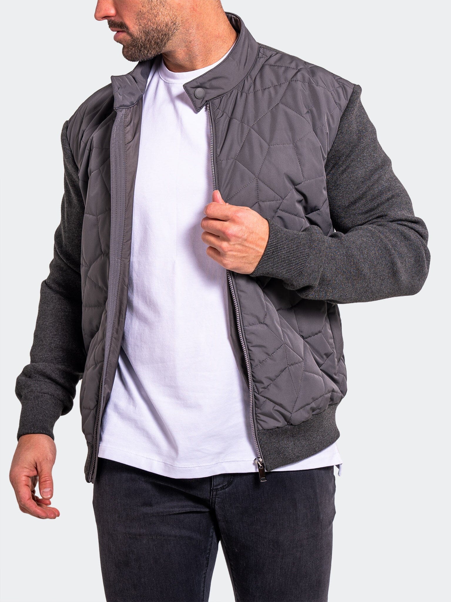 Bomber Moon Grey