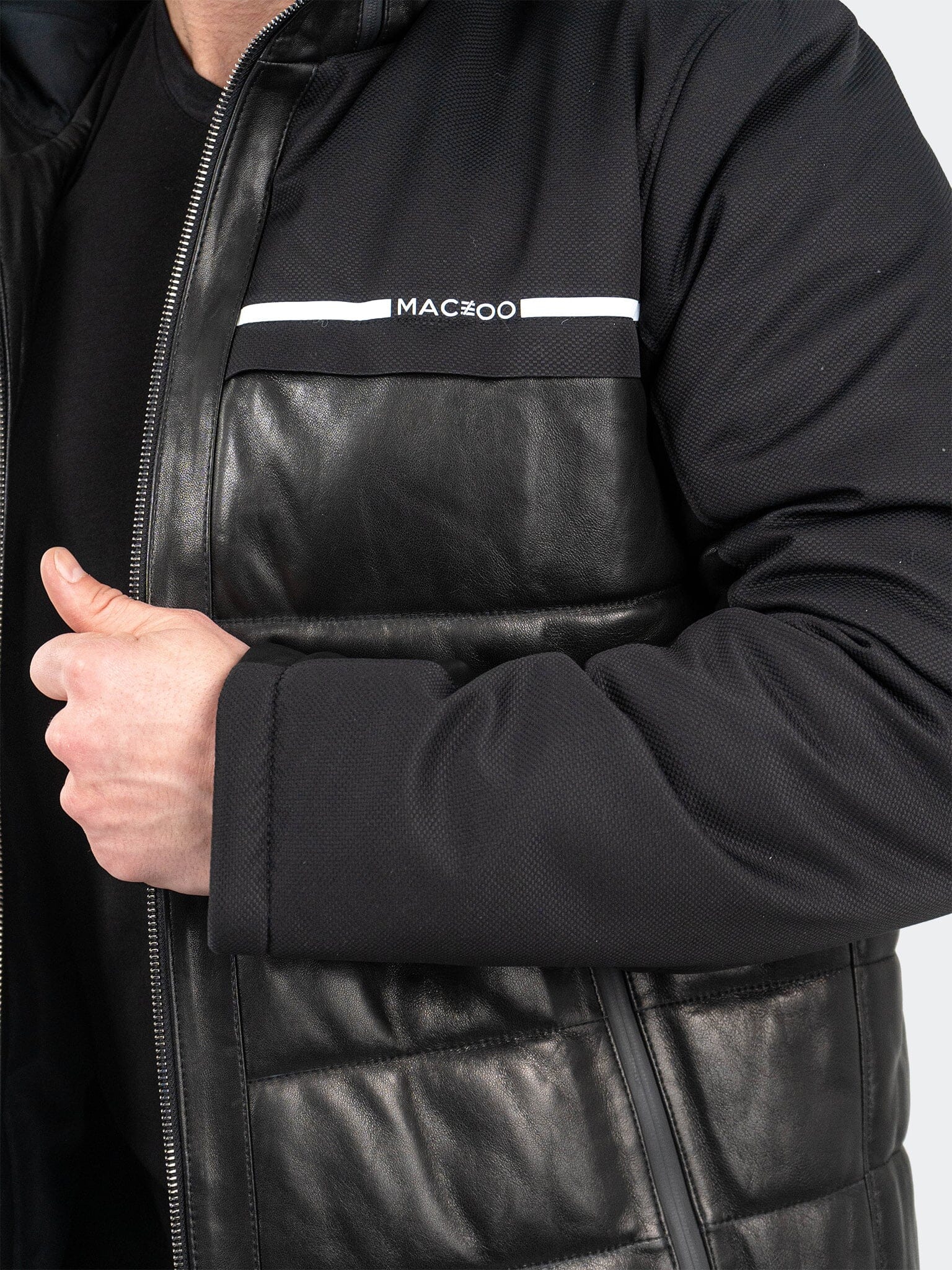 Mountain Black Puffer Jacket