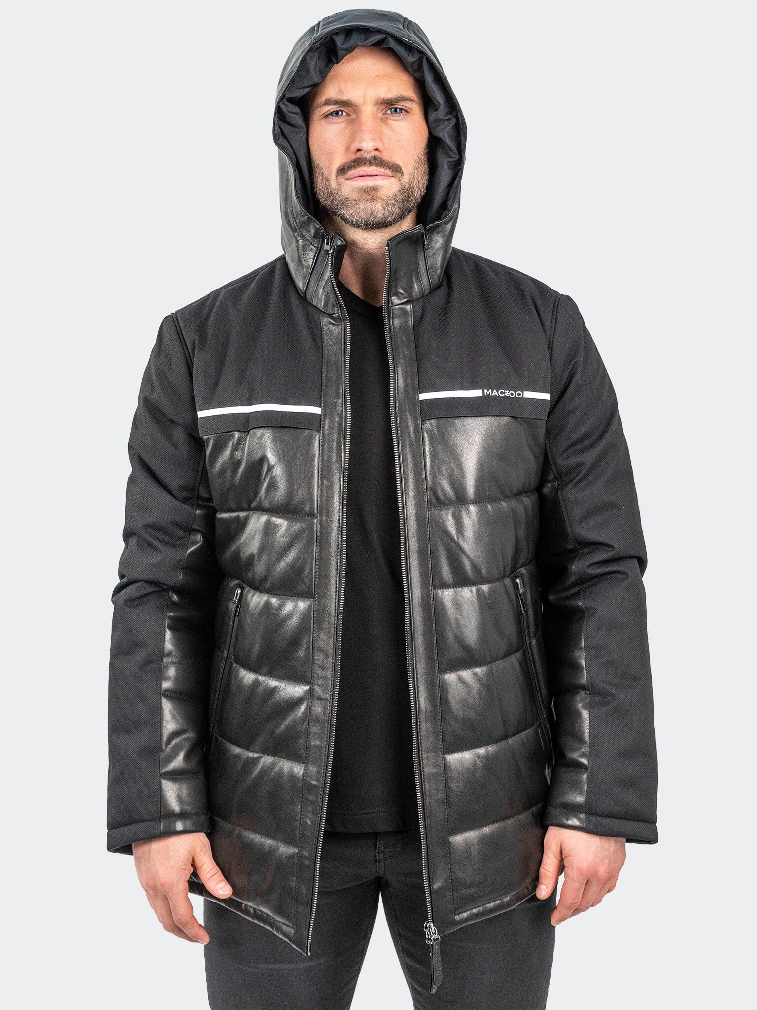 Mountain Black Puffer Jacket
