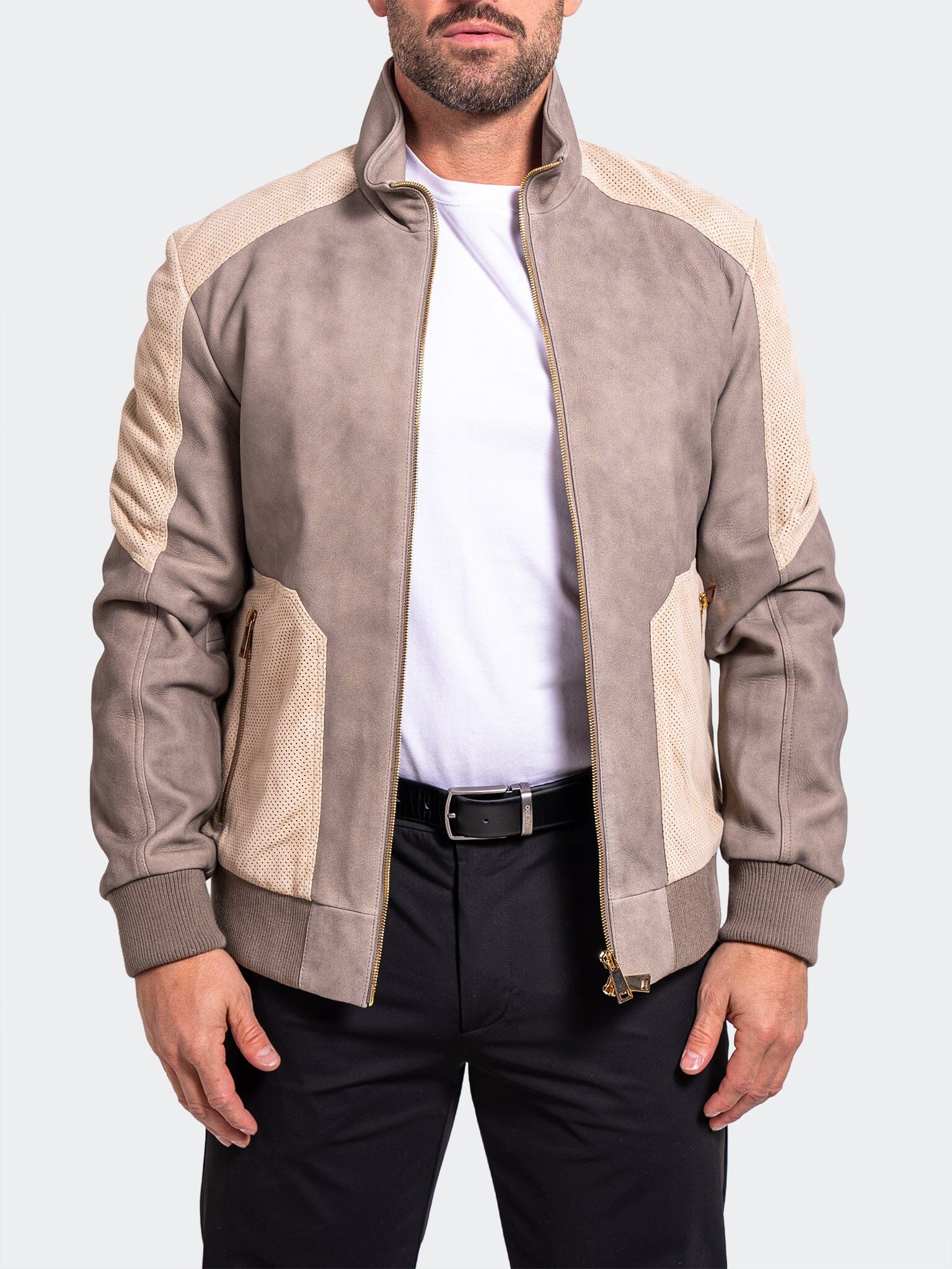 Resistance Grey Bomber Jacket