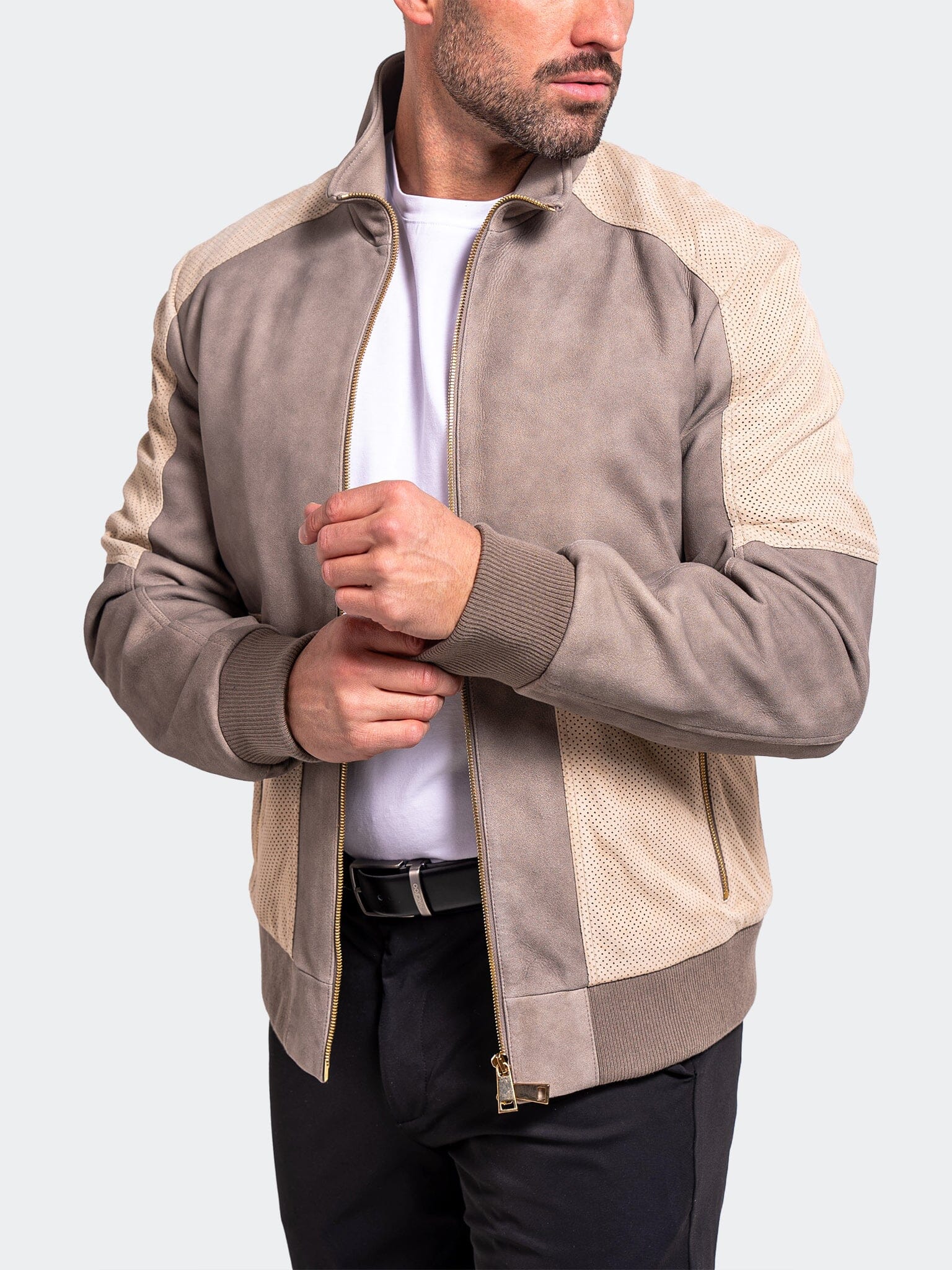 Resistance Grey Bomber Jacket