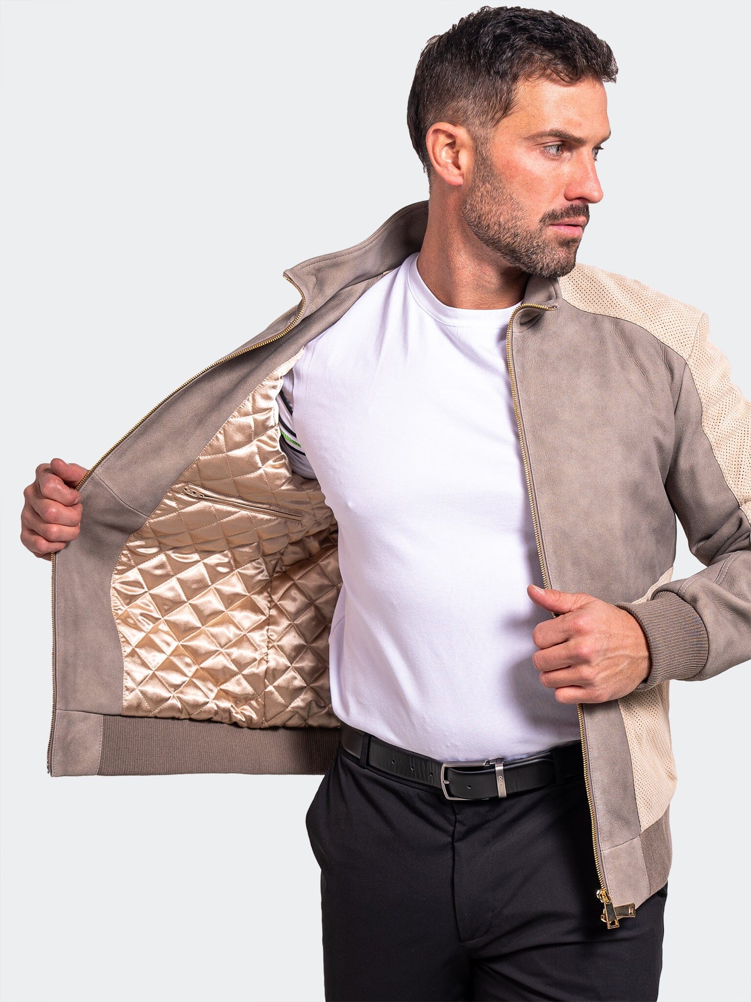 Resistance Grey Bomber Jacket