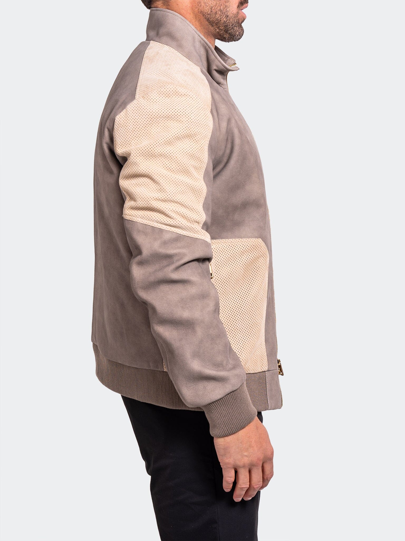 Resistance Grey Bomber Jacket