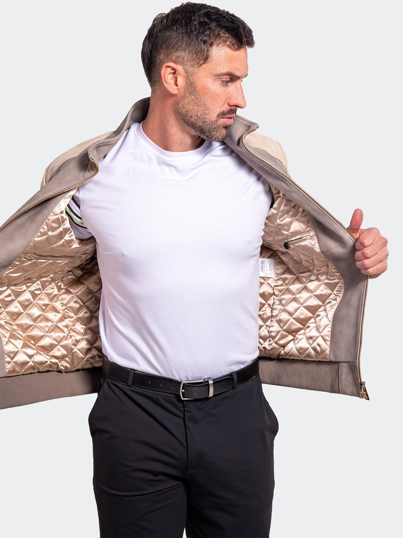 Resistance Grey Bomber Jacket