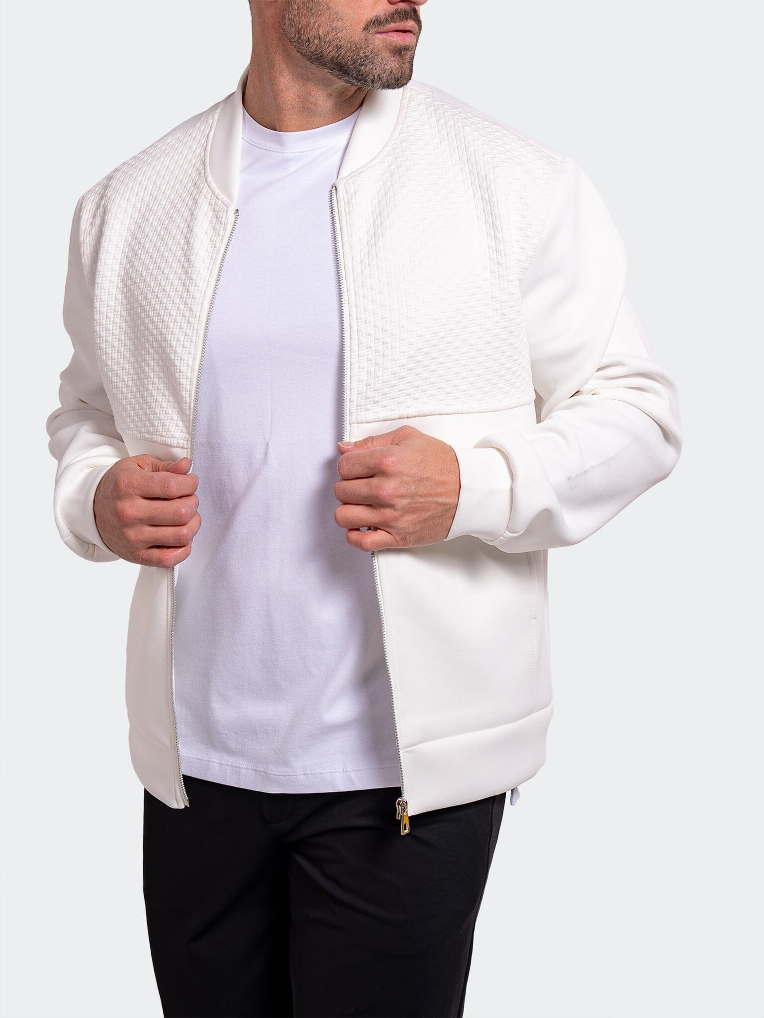 Resistance White Bomber Jacket