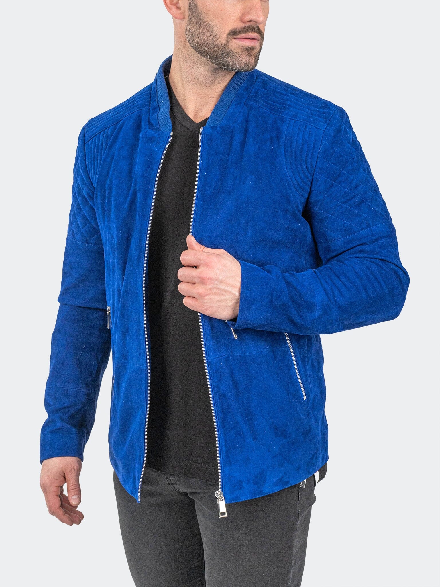 Bomber River Blue