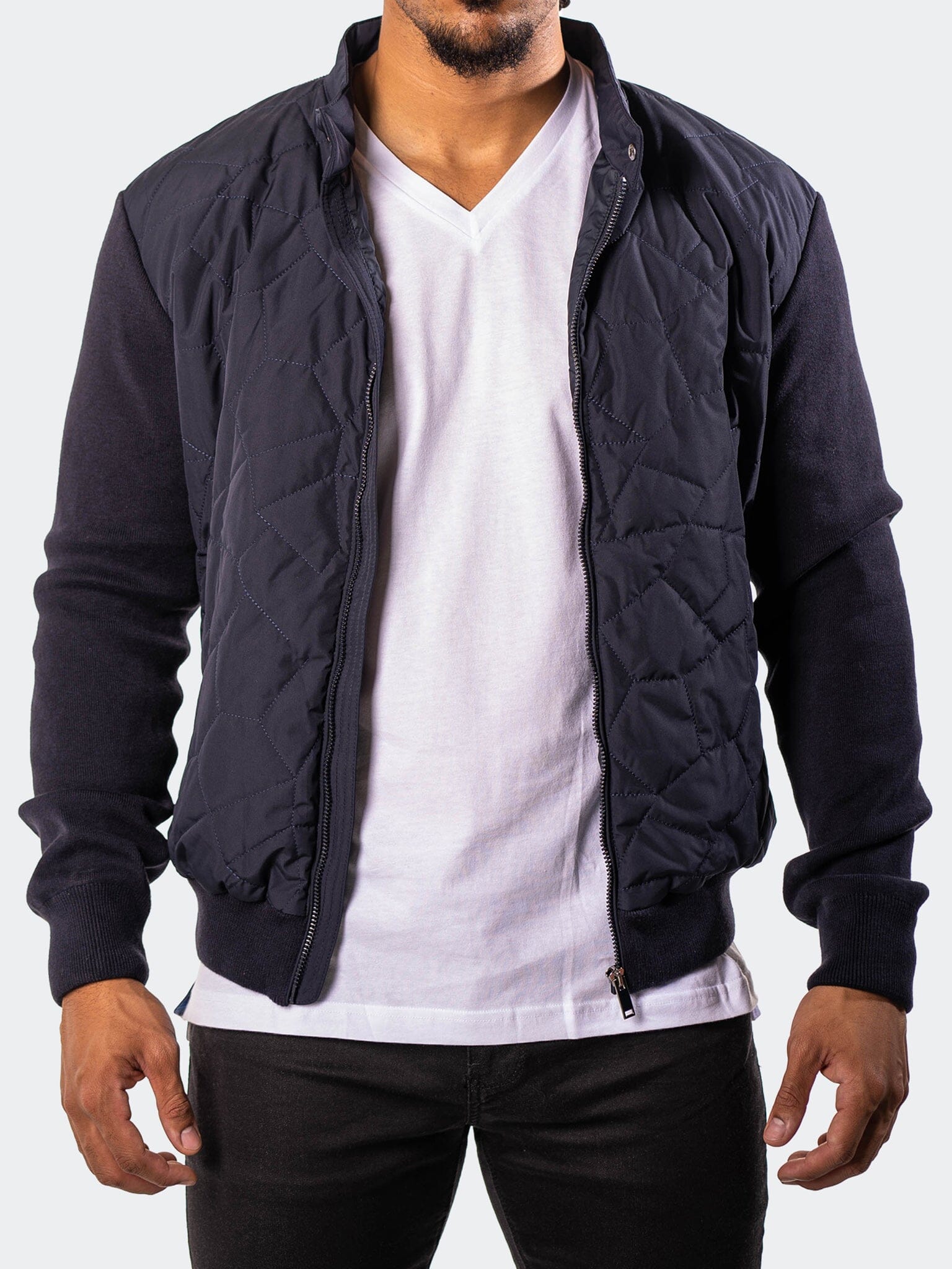 Space Navy Bomber Jacket