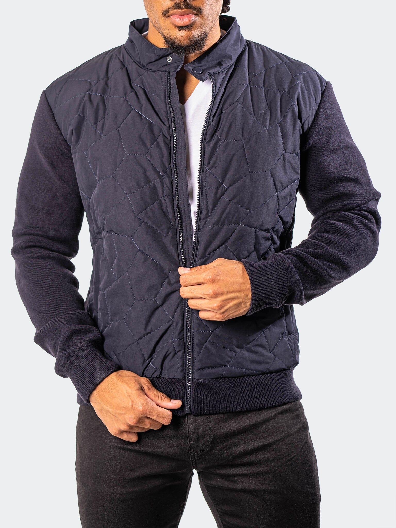 Space Navy Bomber Jacket