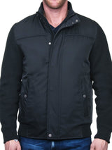 Bomber Knitted Black View-5