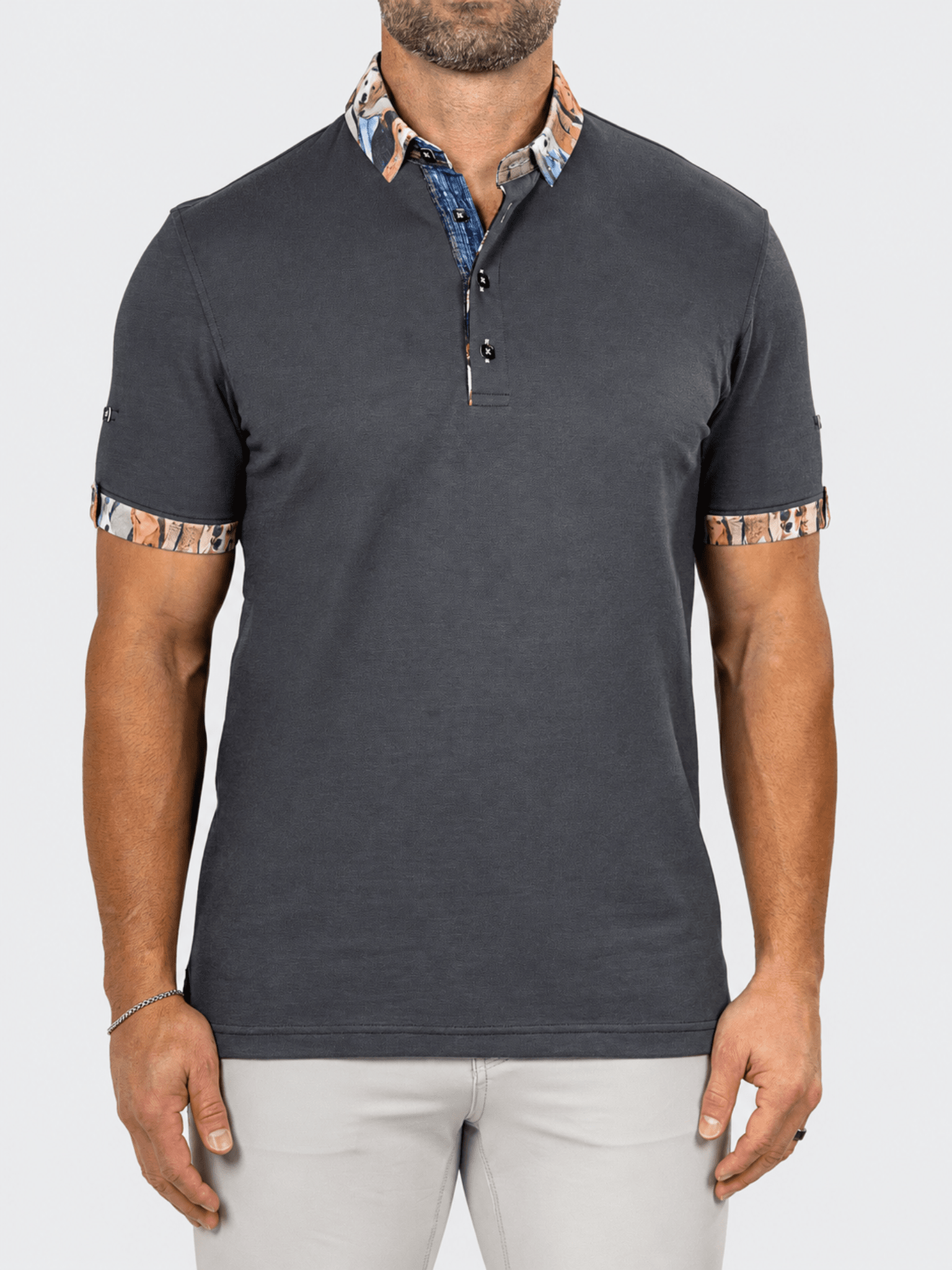 Newton Marthyr Grey Polo