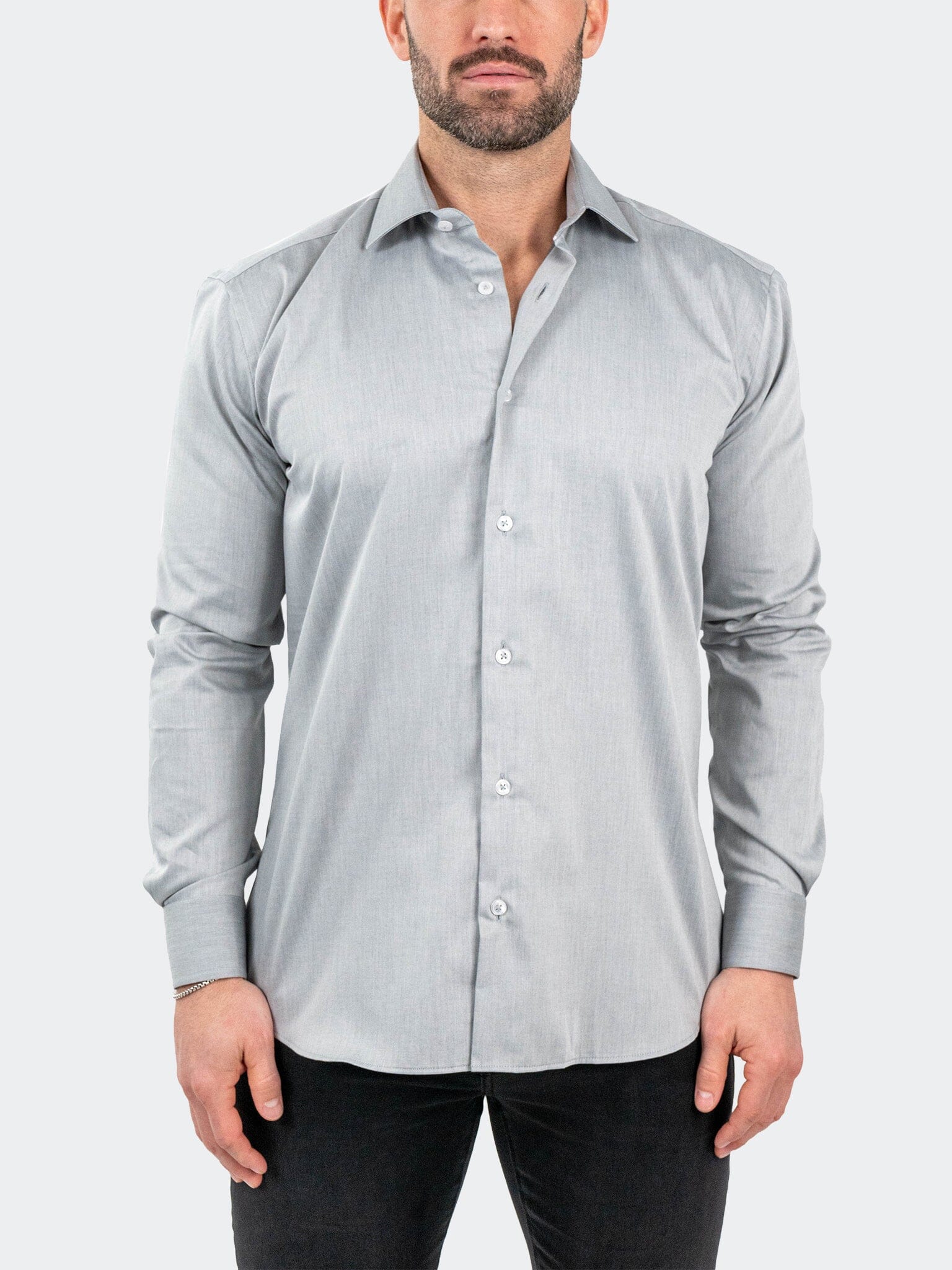Classic SilverFox Grey Shirt