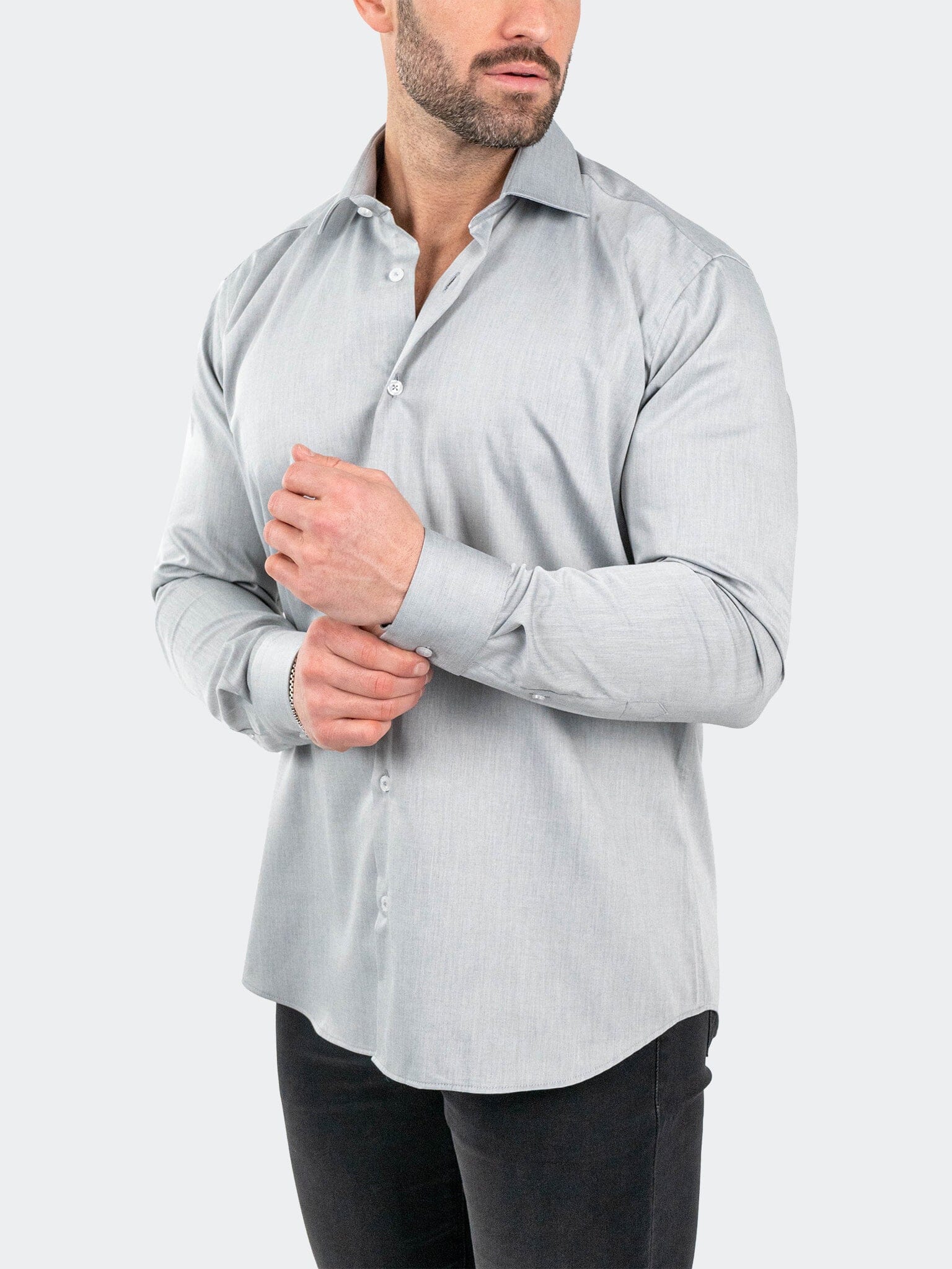 Classic SilverFox Grey Shirt