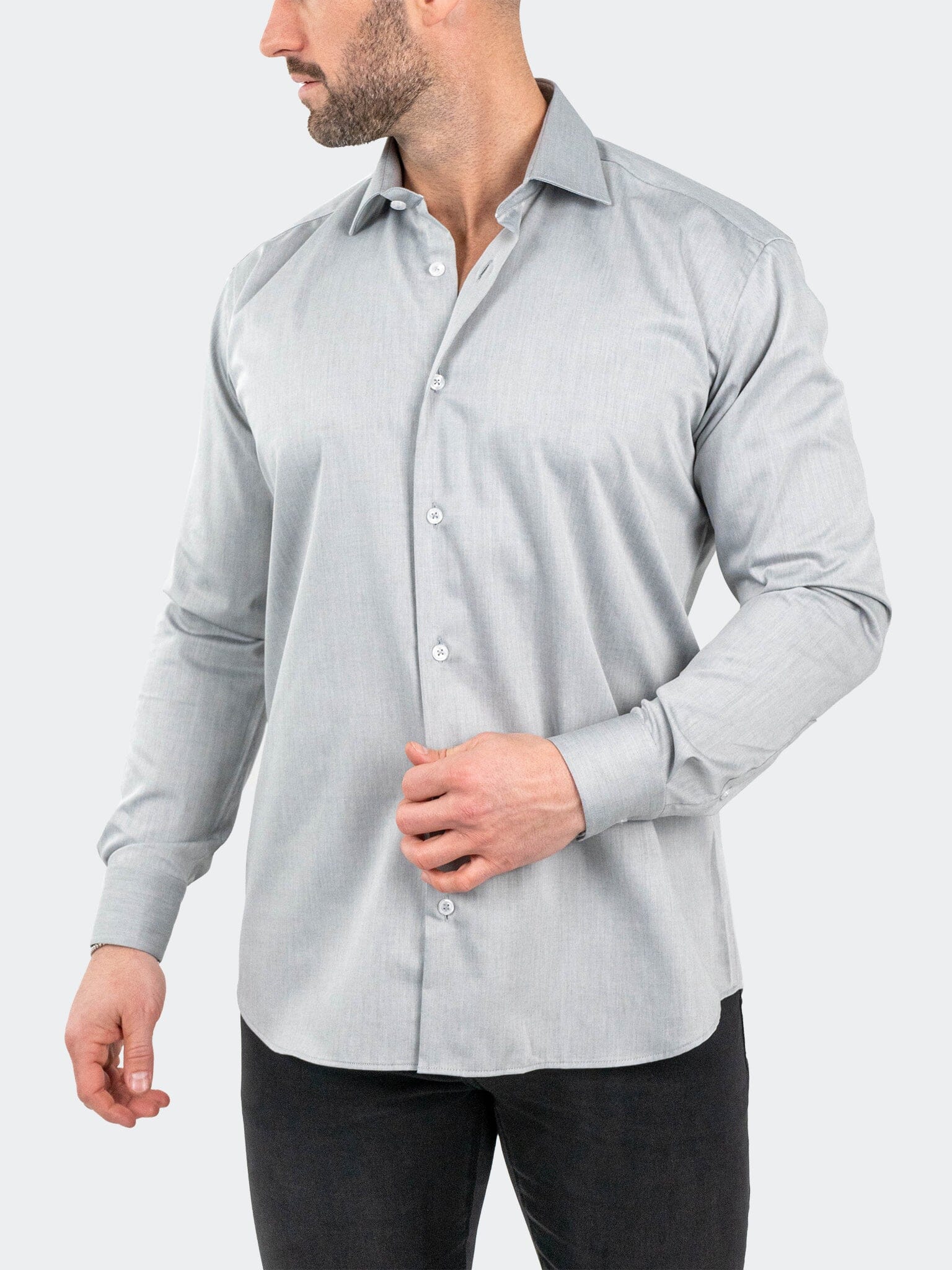 Classic SilverFox Grey Shirt