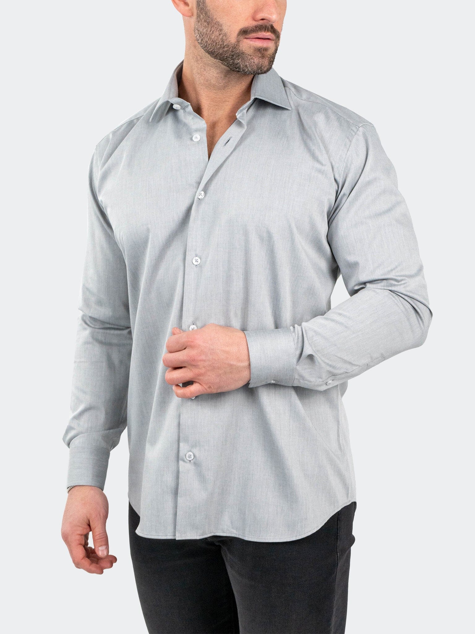 Classic SilverFox Grey Shirt