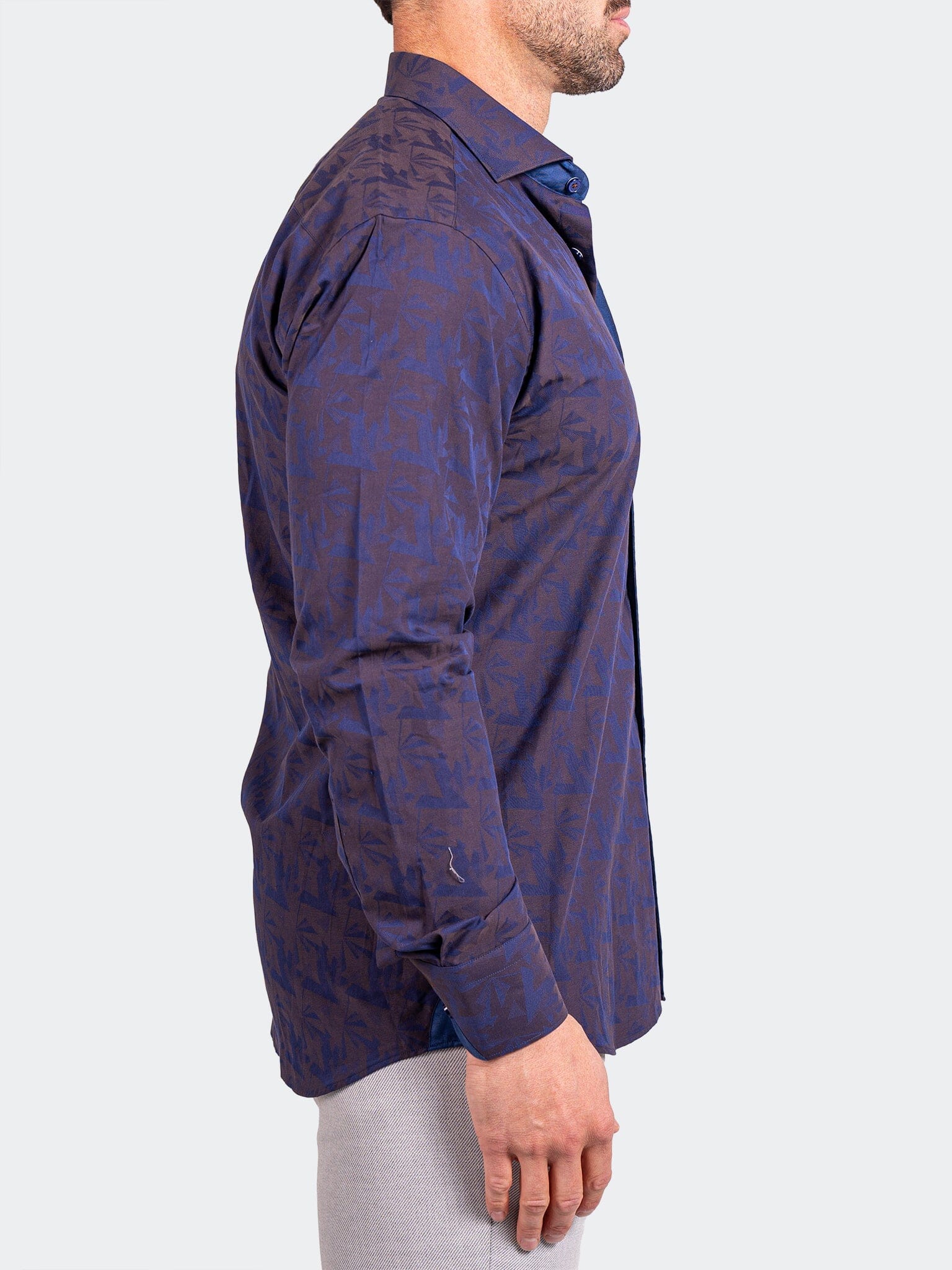 Eins Ascension Purple Leaf Shirt