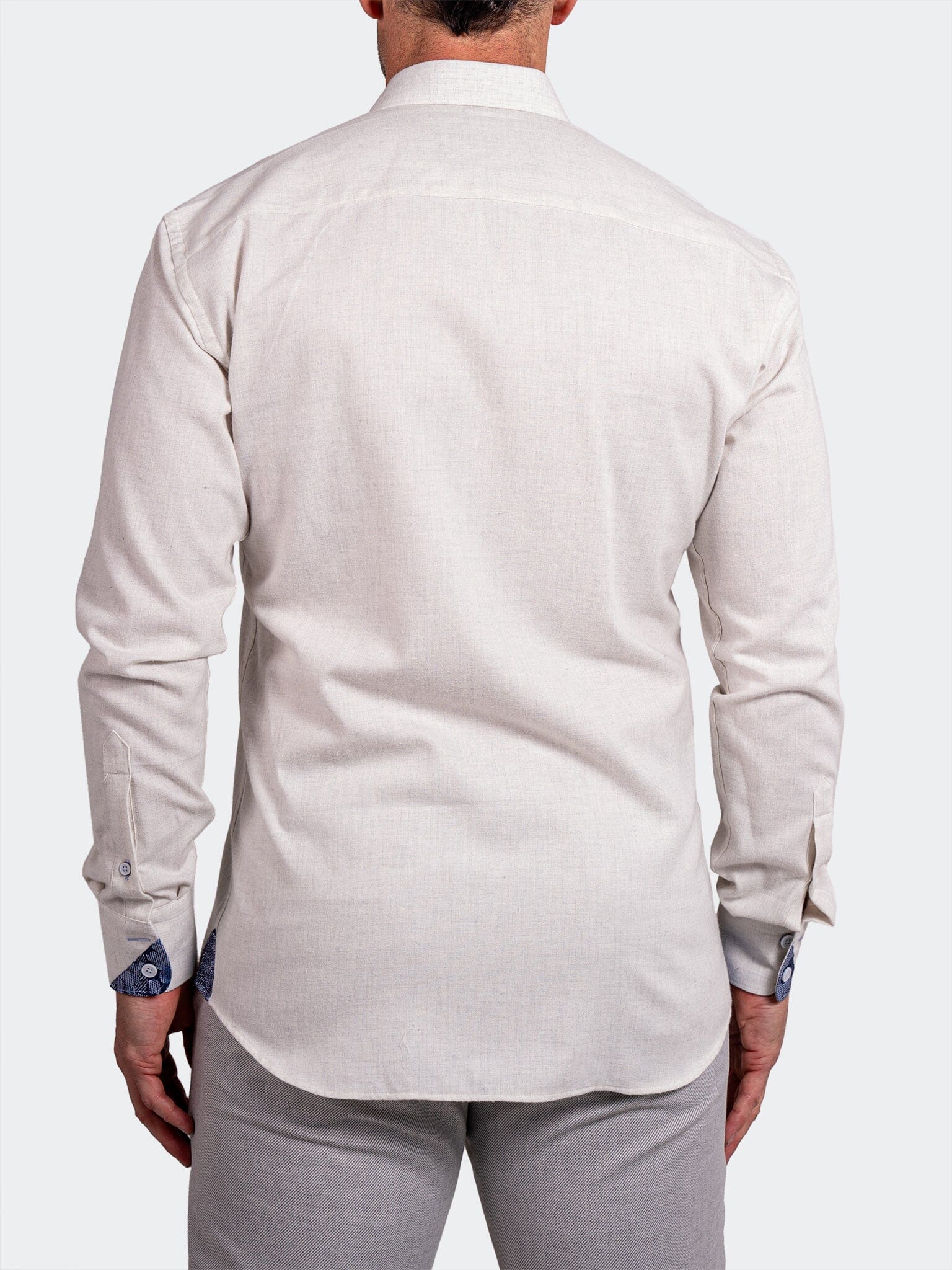 Eins Ascension Cream Linen Shirt