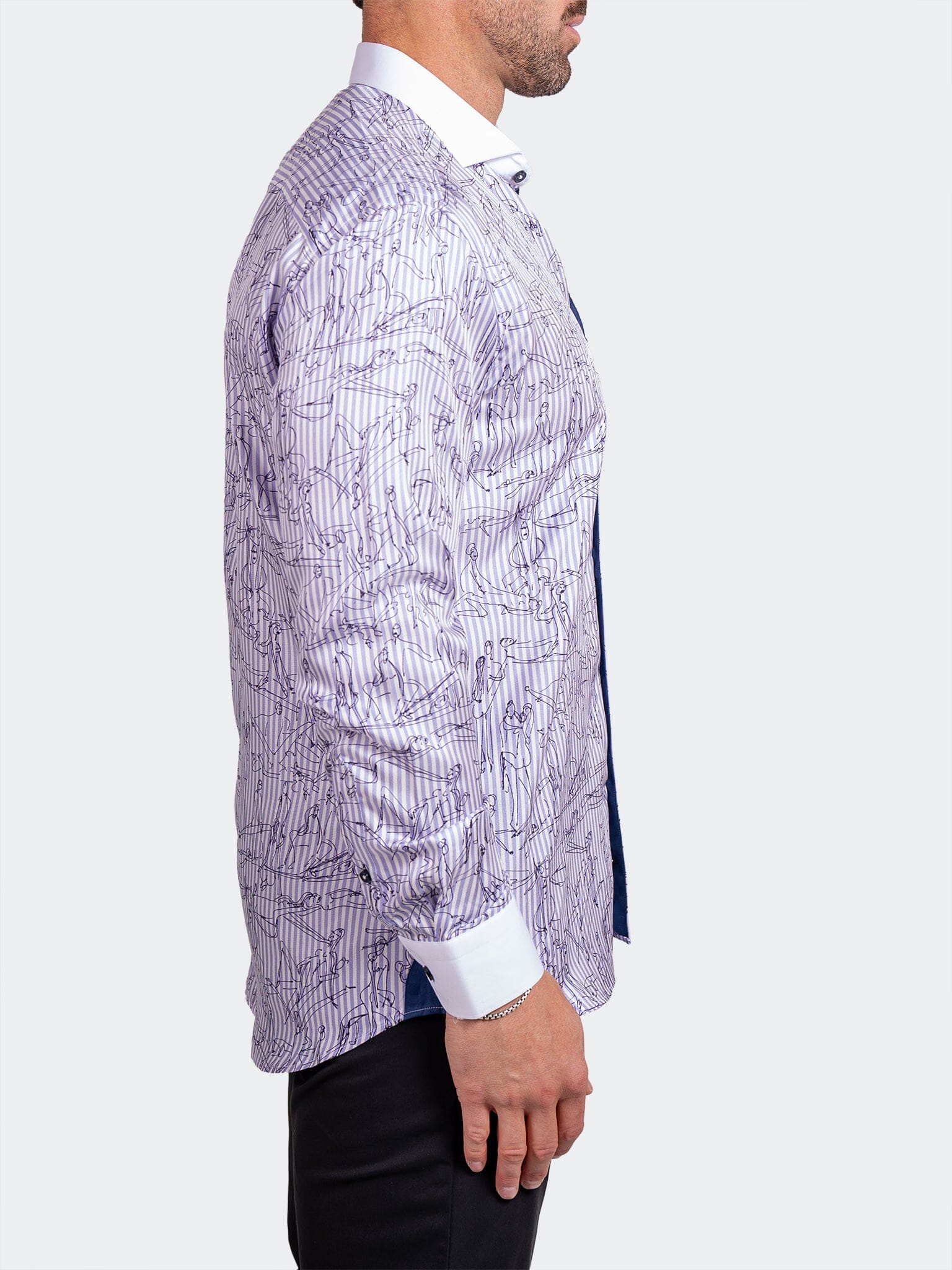 Eins Ascension Lilac Vine Shirt