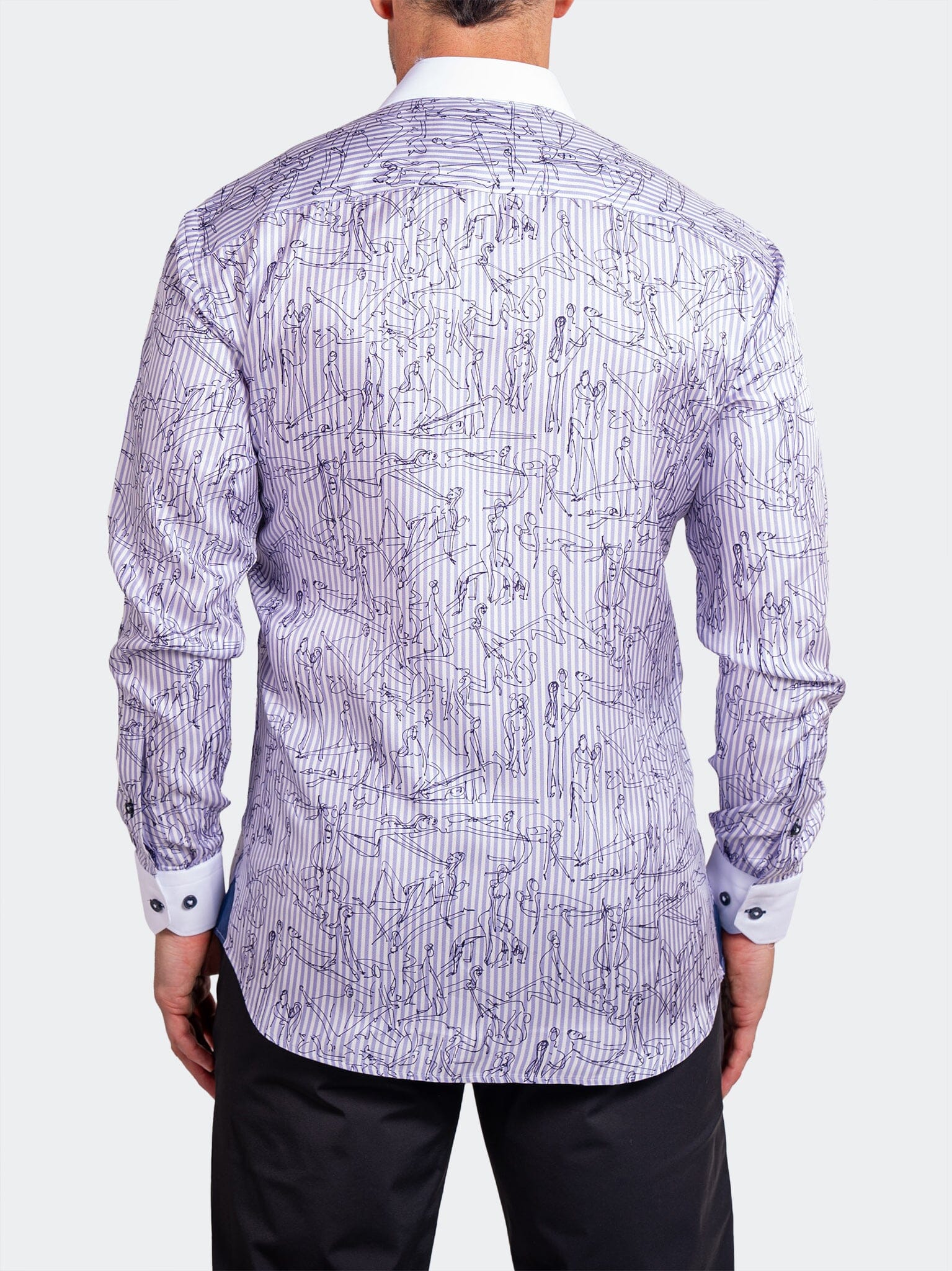 Eins Ascension Lilac Vine Shirt