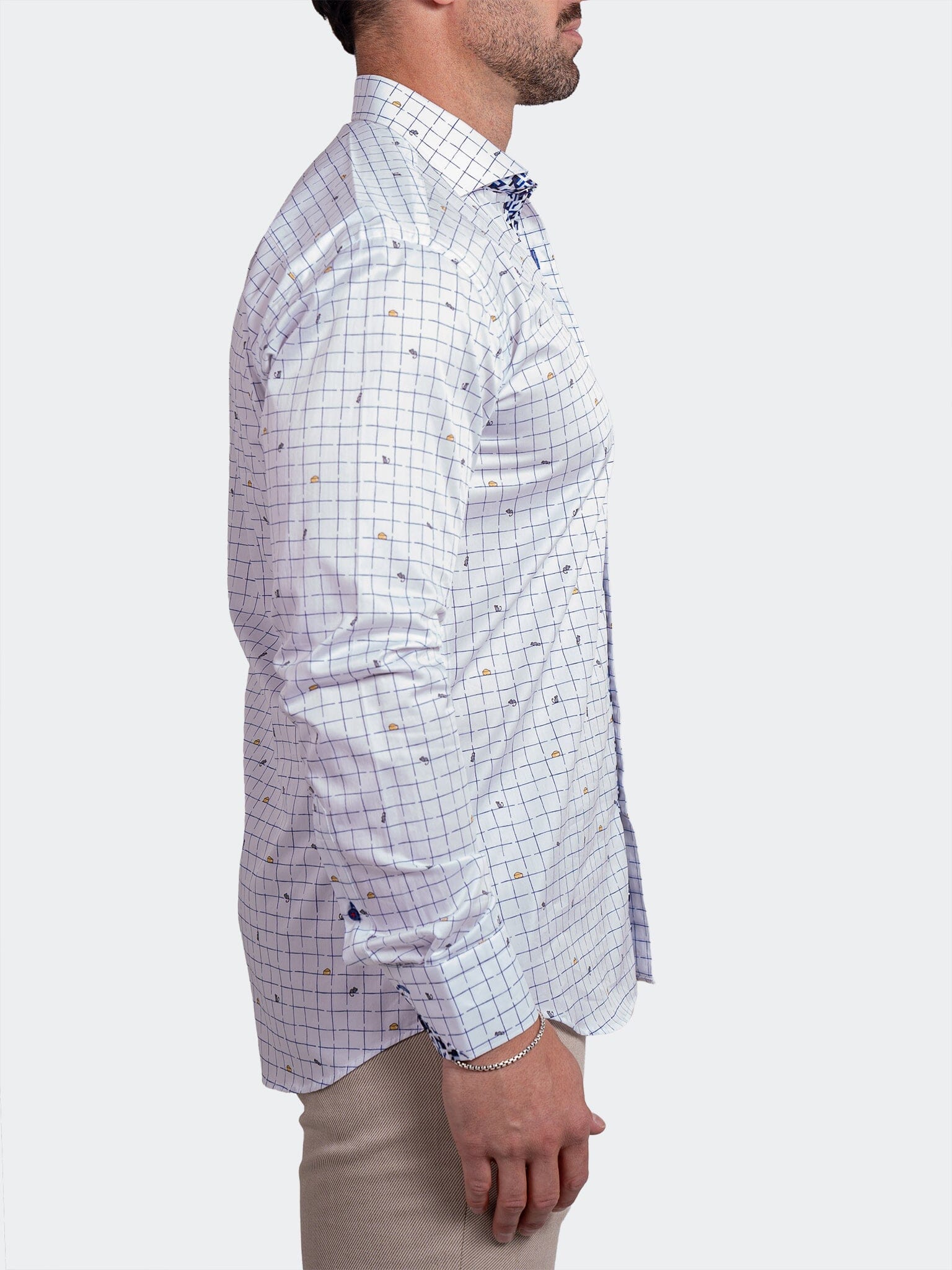 Eins Ascension Grid Shirt