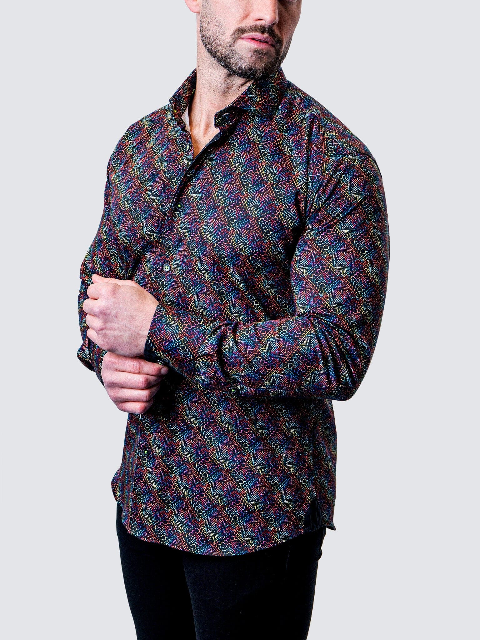 Eins Diamonds Medallion Shirt