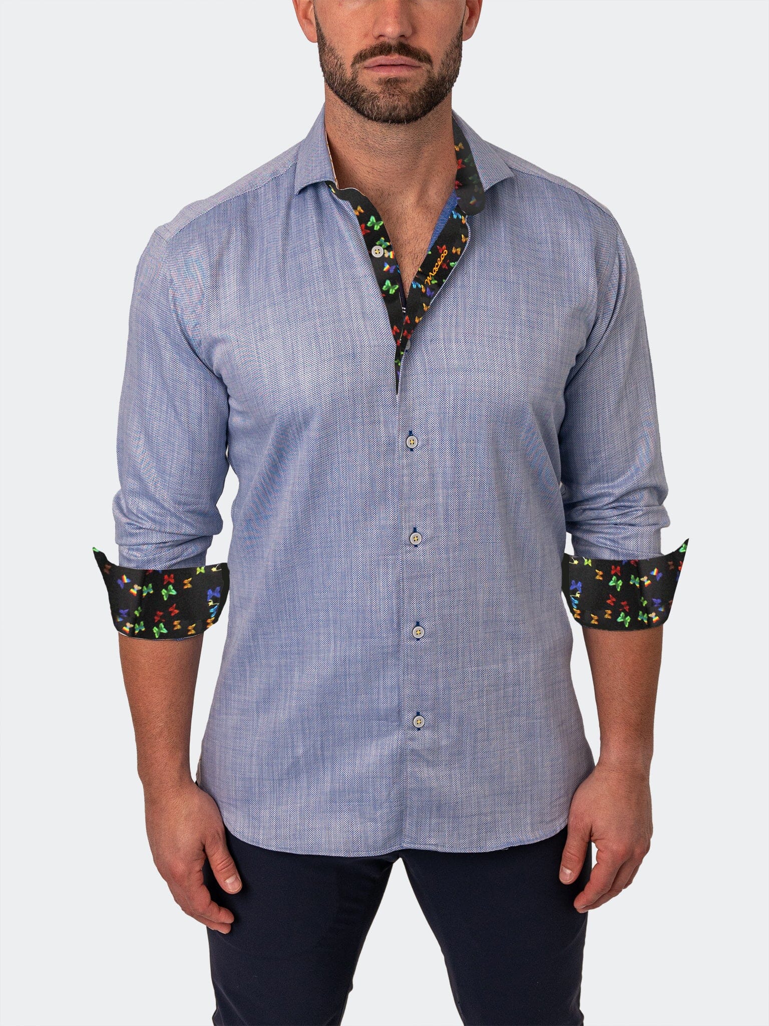 Eins FlamBlue Blue Shirt