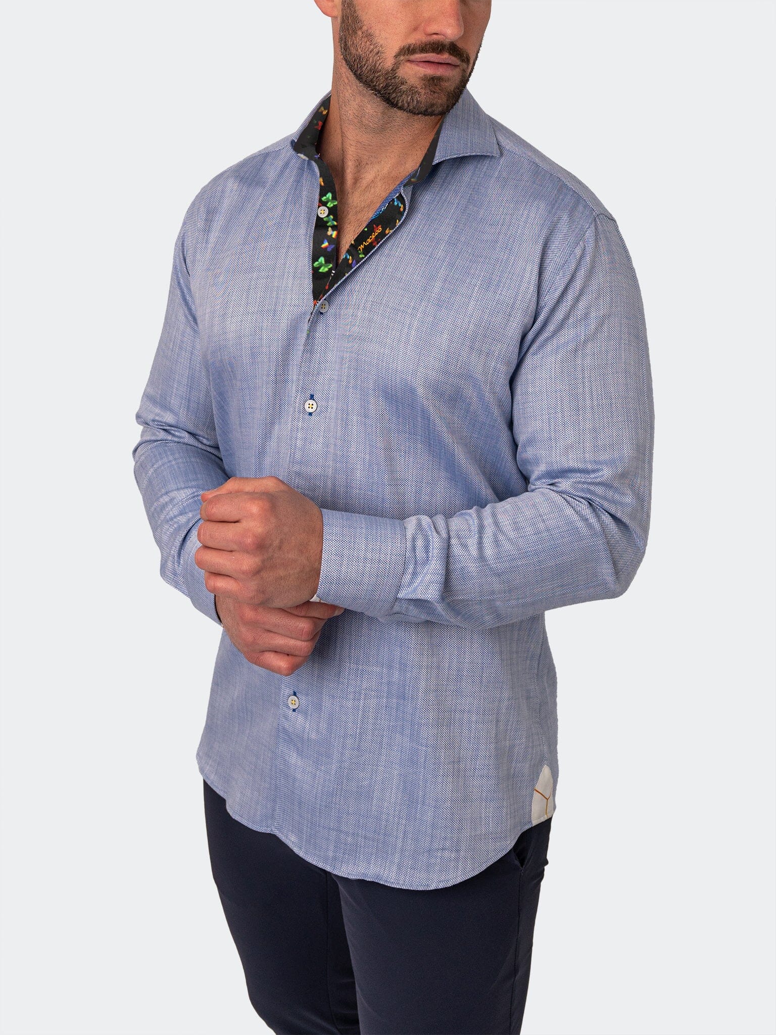 Eins FlamBlue Blue Shirt