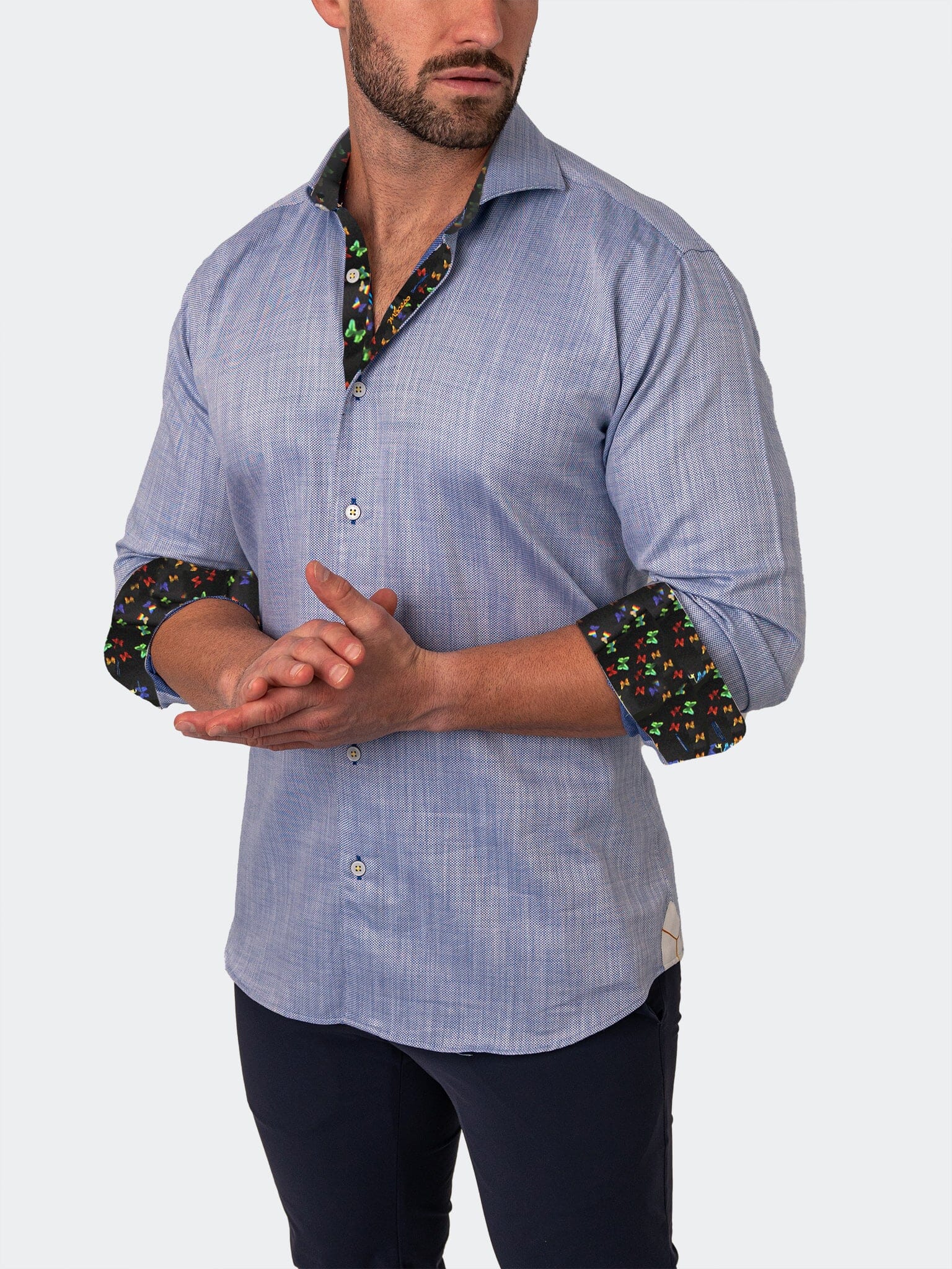Eins FlamBlue Blue Shirt