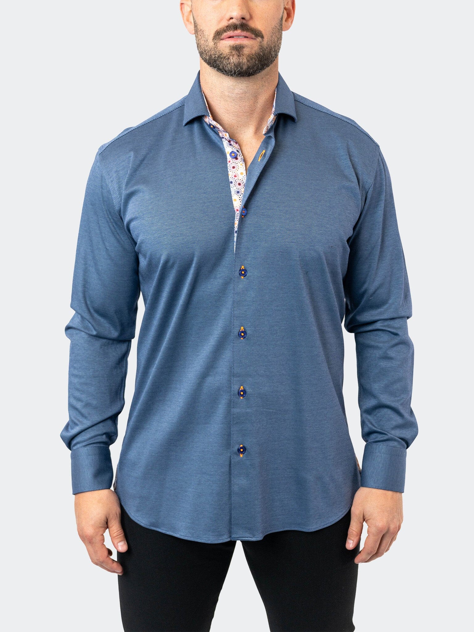 Eins Stretchharper blue