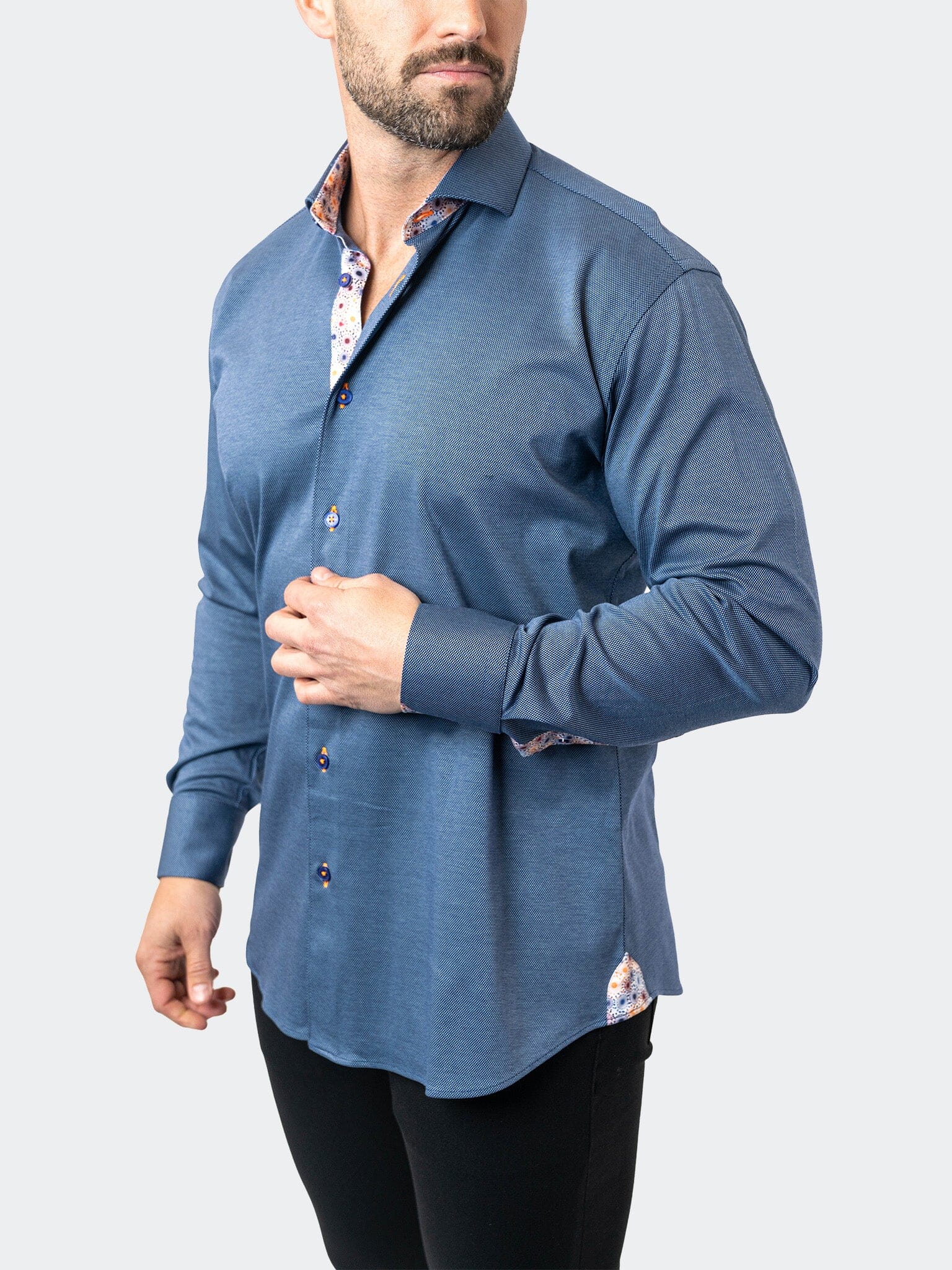 Eins Stretchharper blue