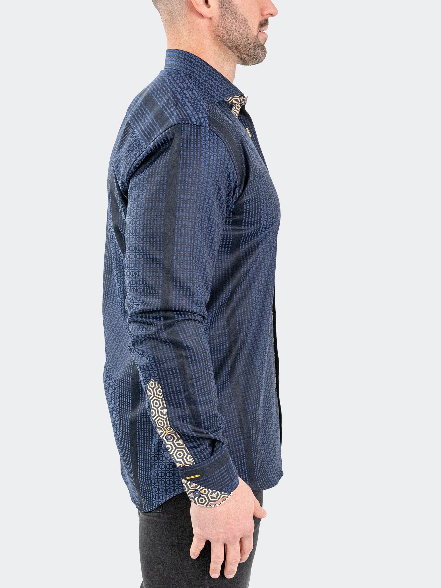 JacqHoney Blue Dress Shirt