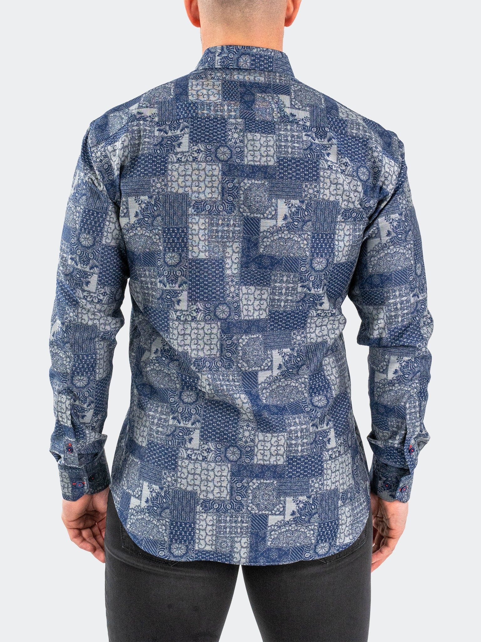Eins JacqVosaic Grey Shirt