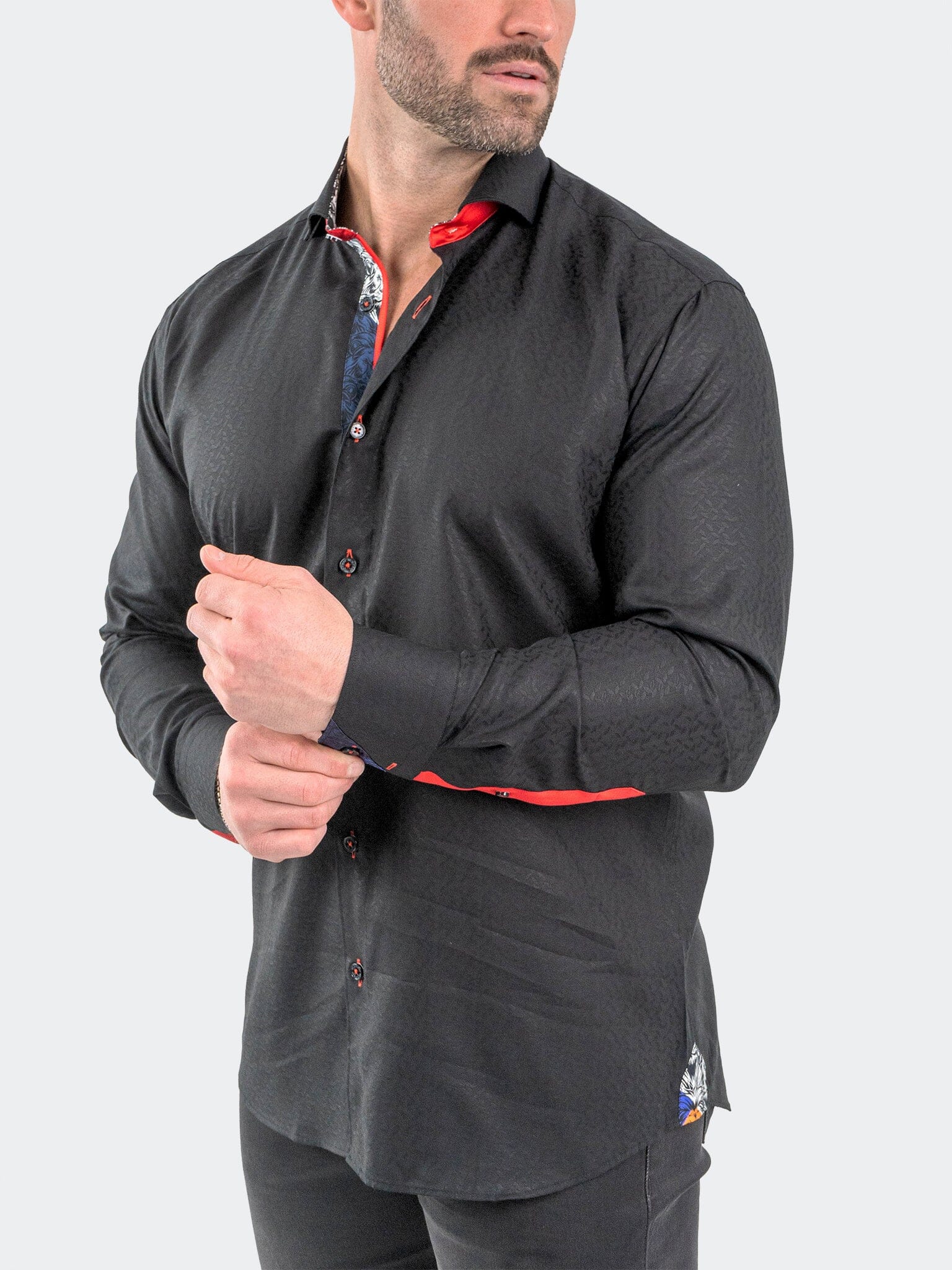 JacqWings Black Dress Shirt