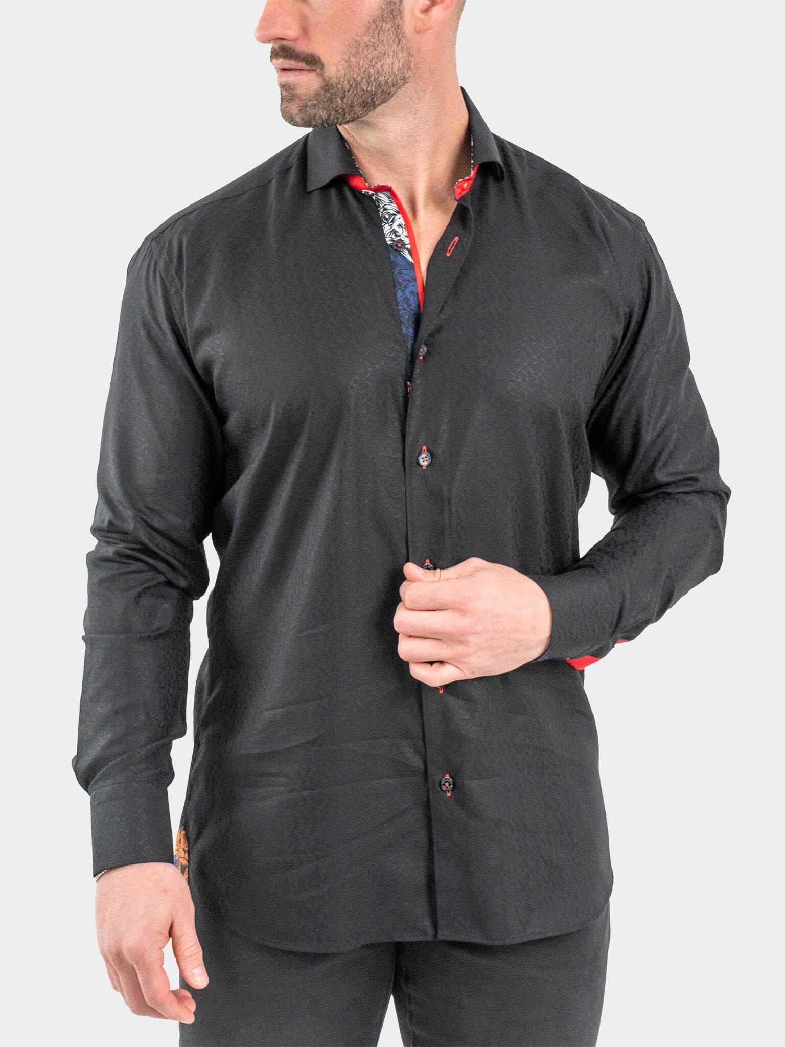 JacqWings Black Dress Shirt
