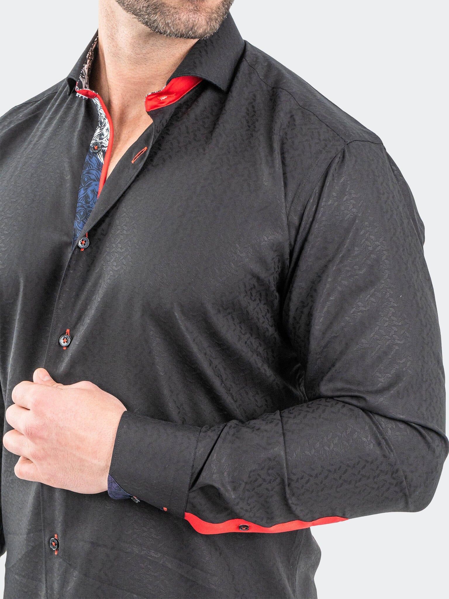 JacqWings Black Dress Shirt